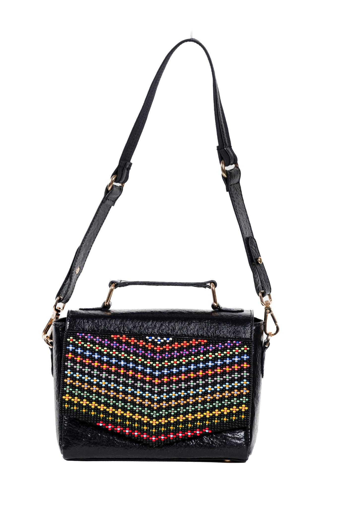 Dhara bouquet beadwork purse