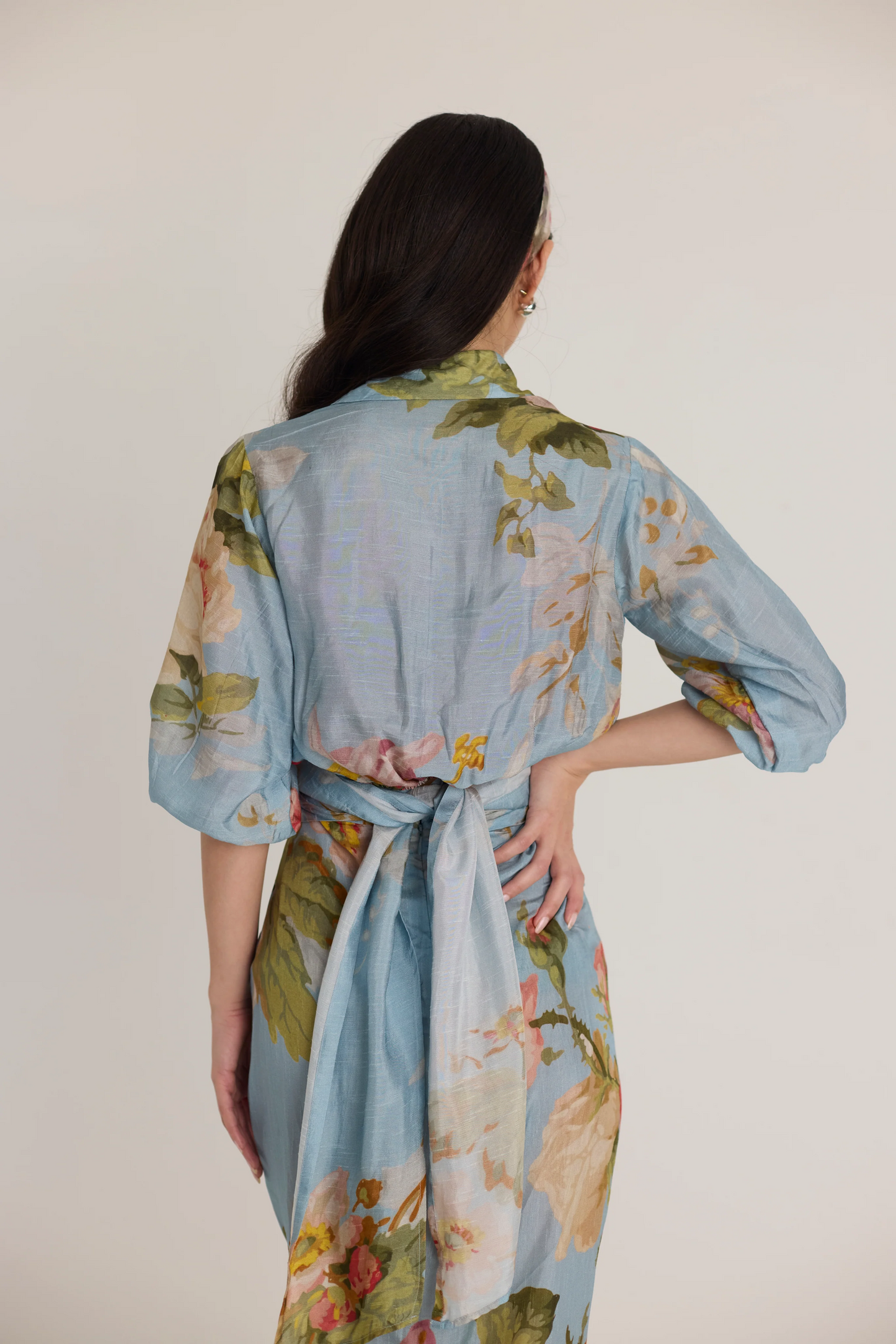 Taffy Tie Up Top & Skirt Set