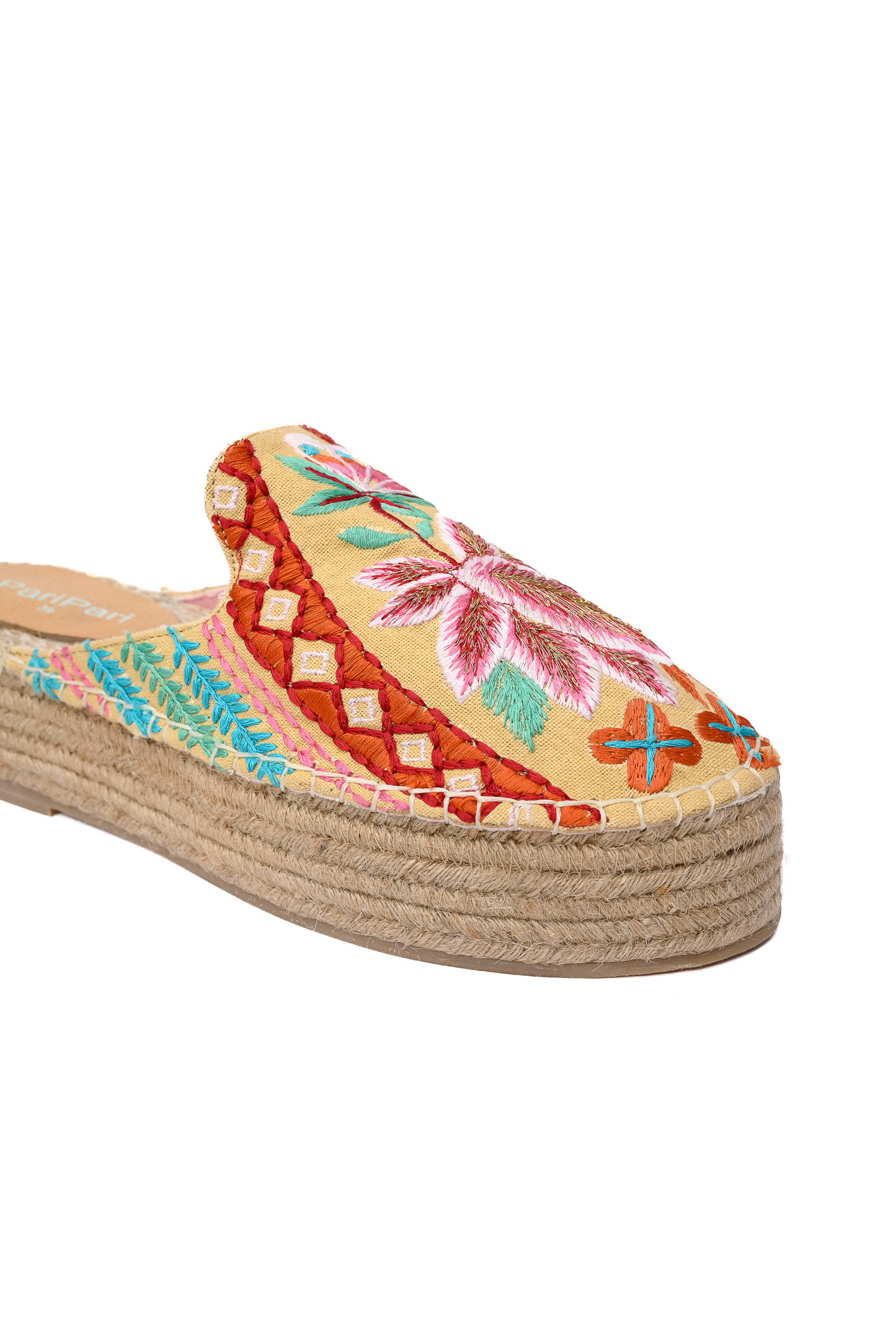 Kamal Beige Espadrilles Platform