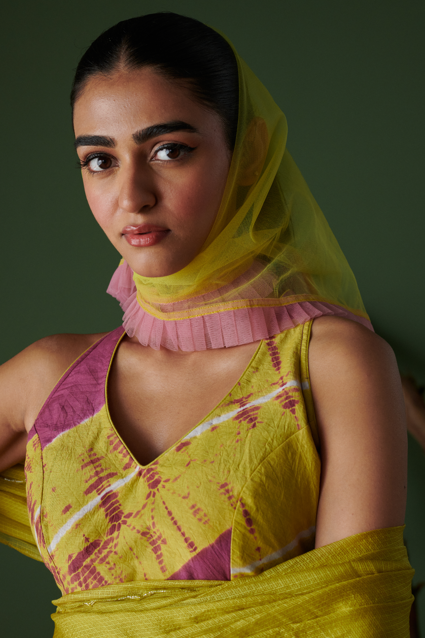 NIMBU SODA POP - Saree with Blouse