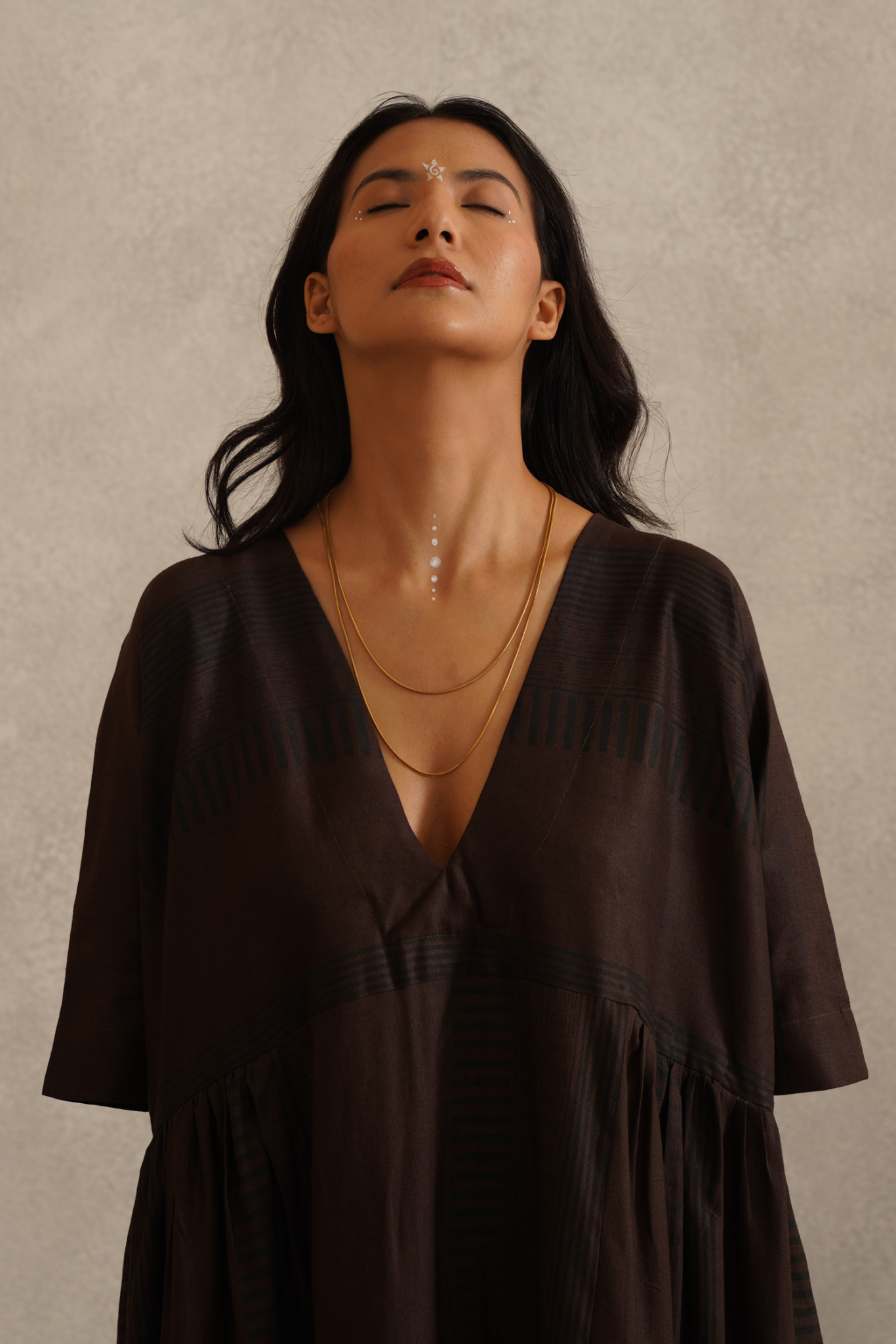 Harmony Dress - Brown