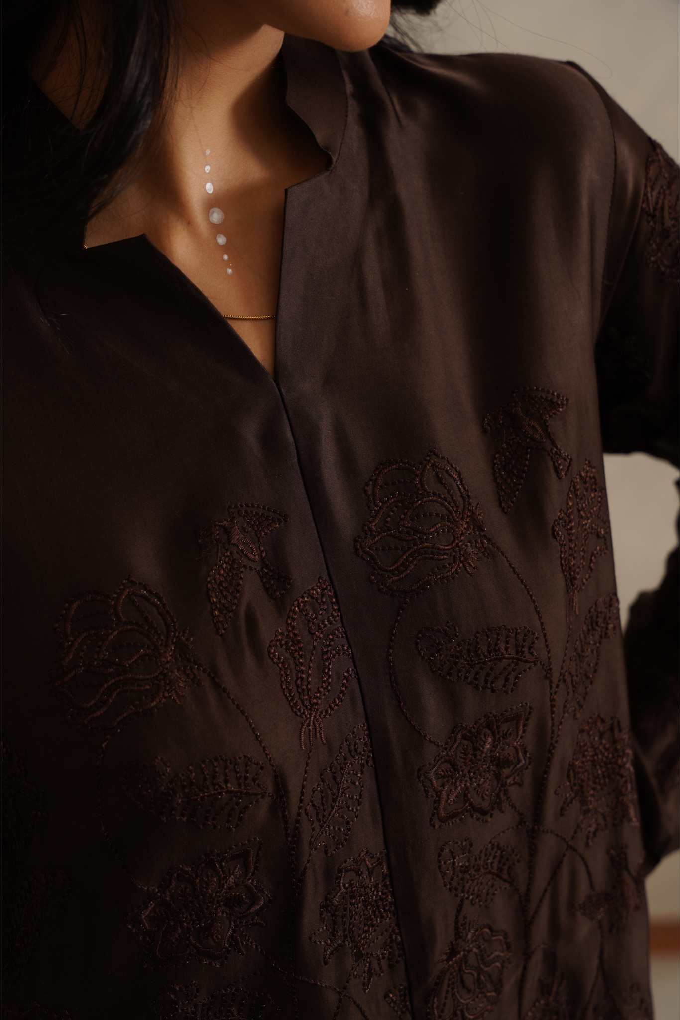 Resilience Kurta - Brown