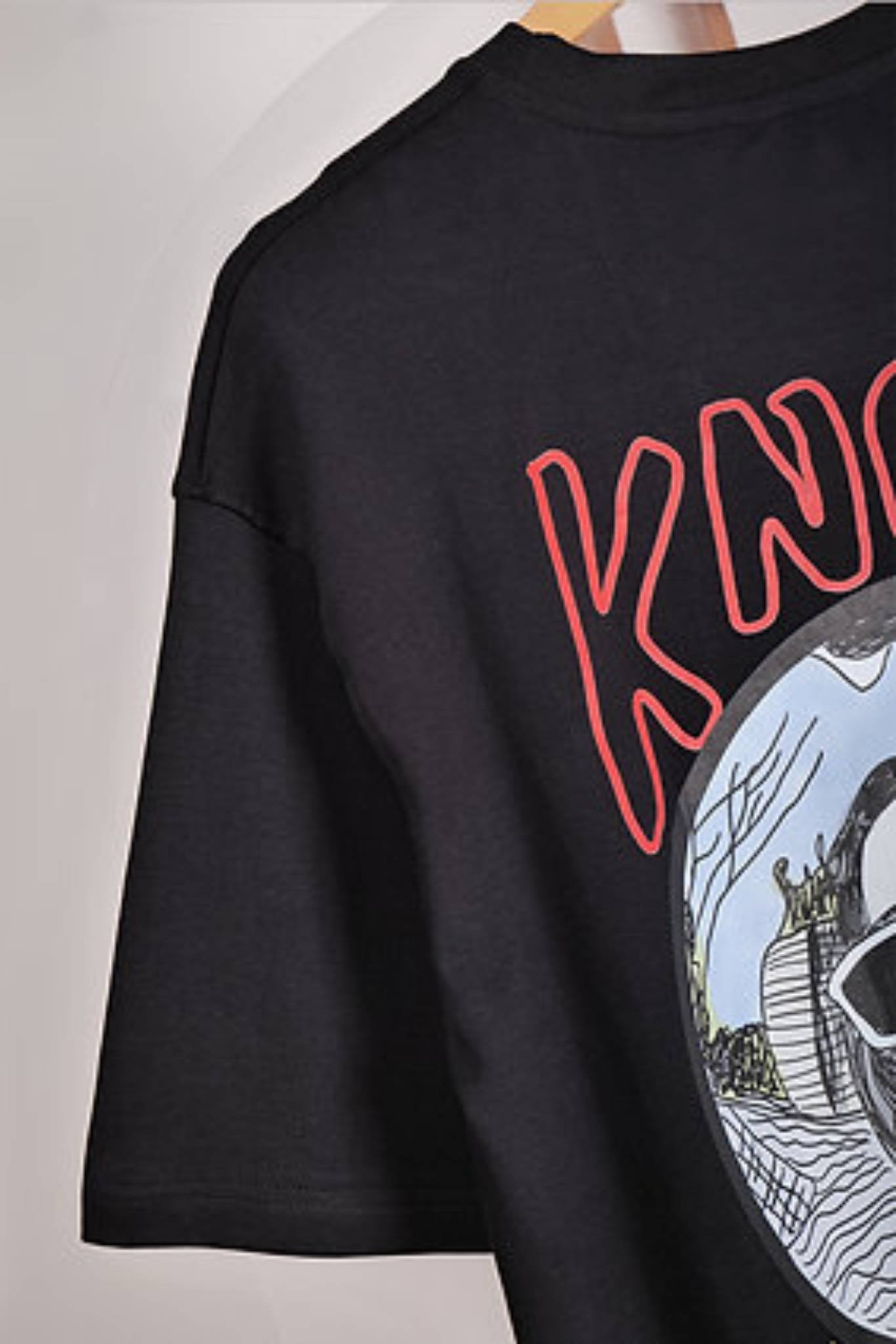 Knock Knock | Oversized Aesthetic T-shirt