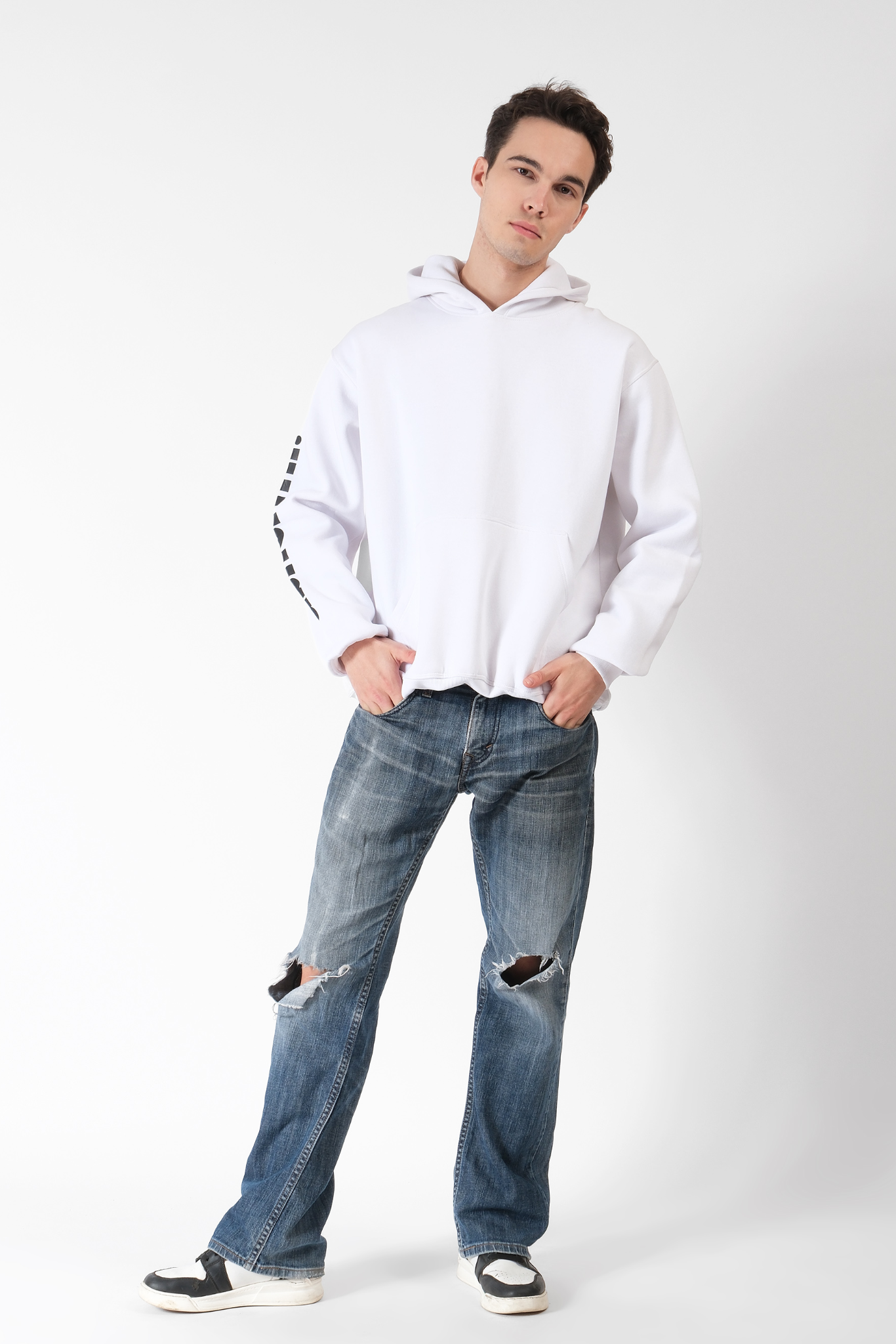 Mona Mono| Oversized fit Hoodie