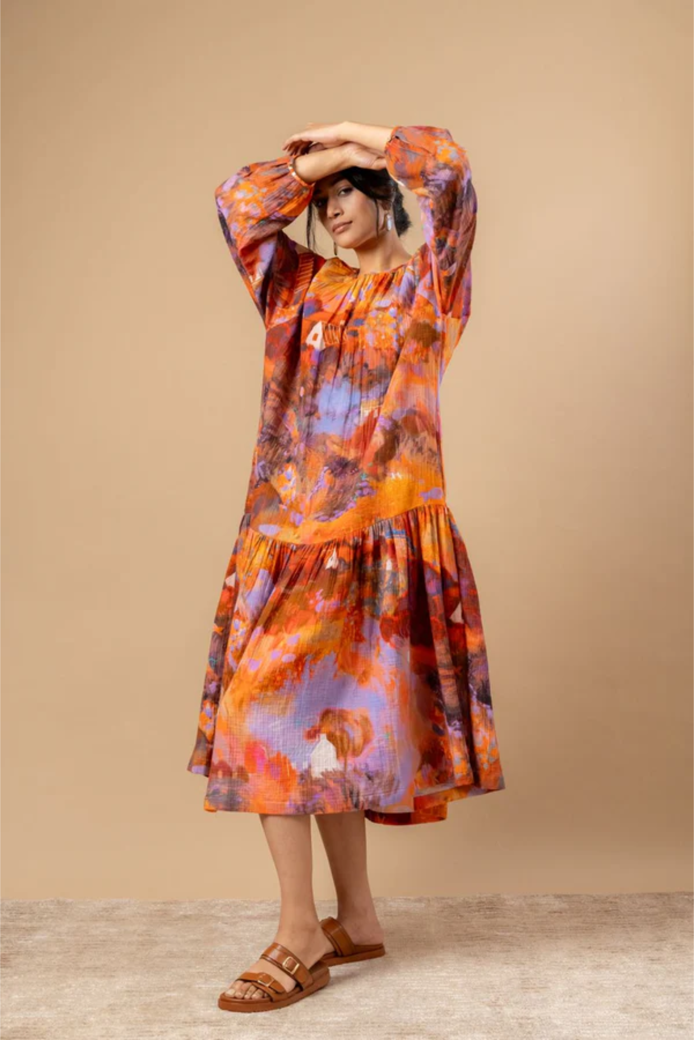 TWIG DROP WAIST DRESS