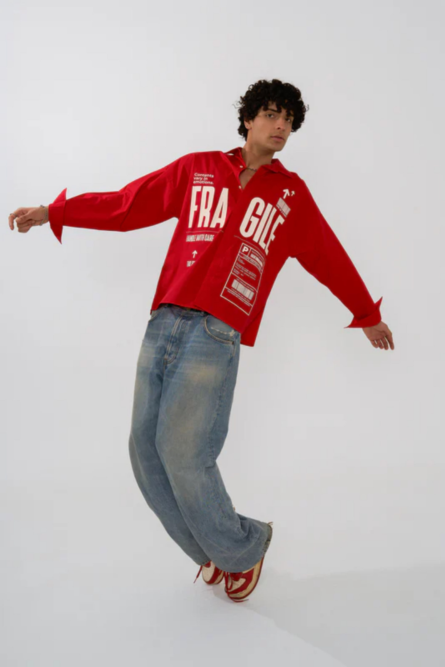 The Fragile Shirt - Men (Red)