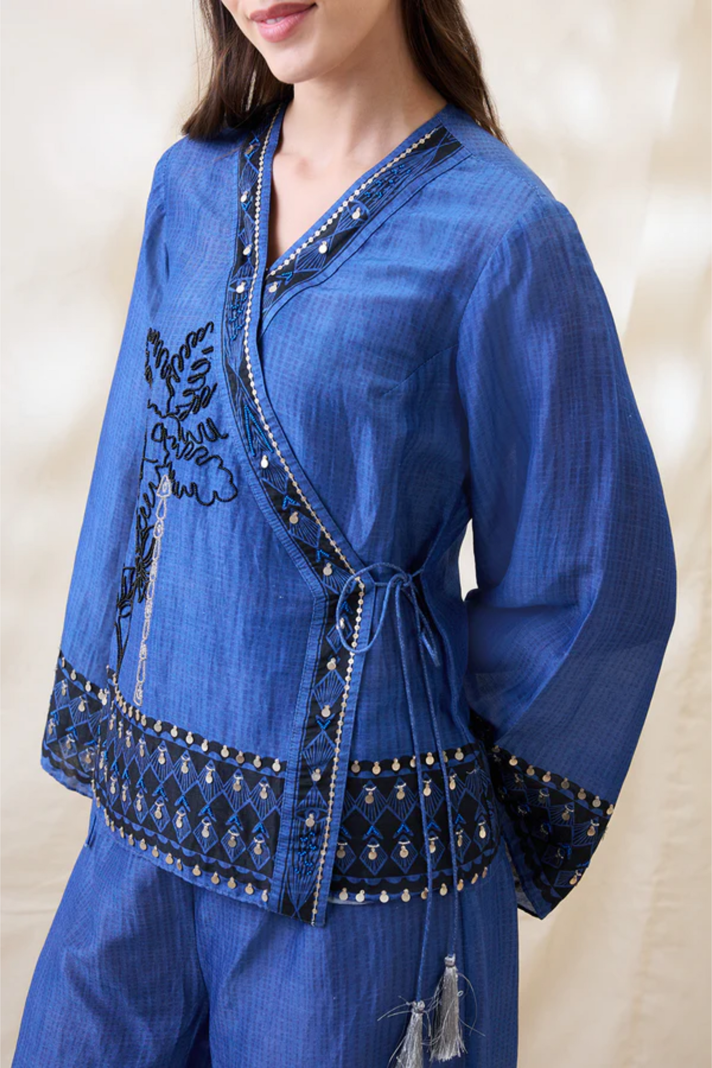 Noorani Embellished Angarkha Set