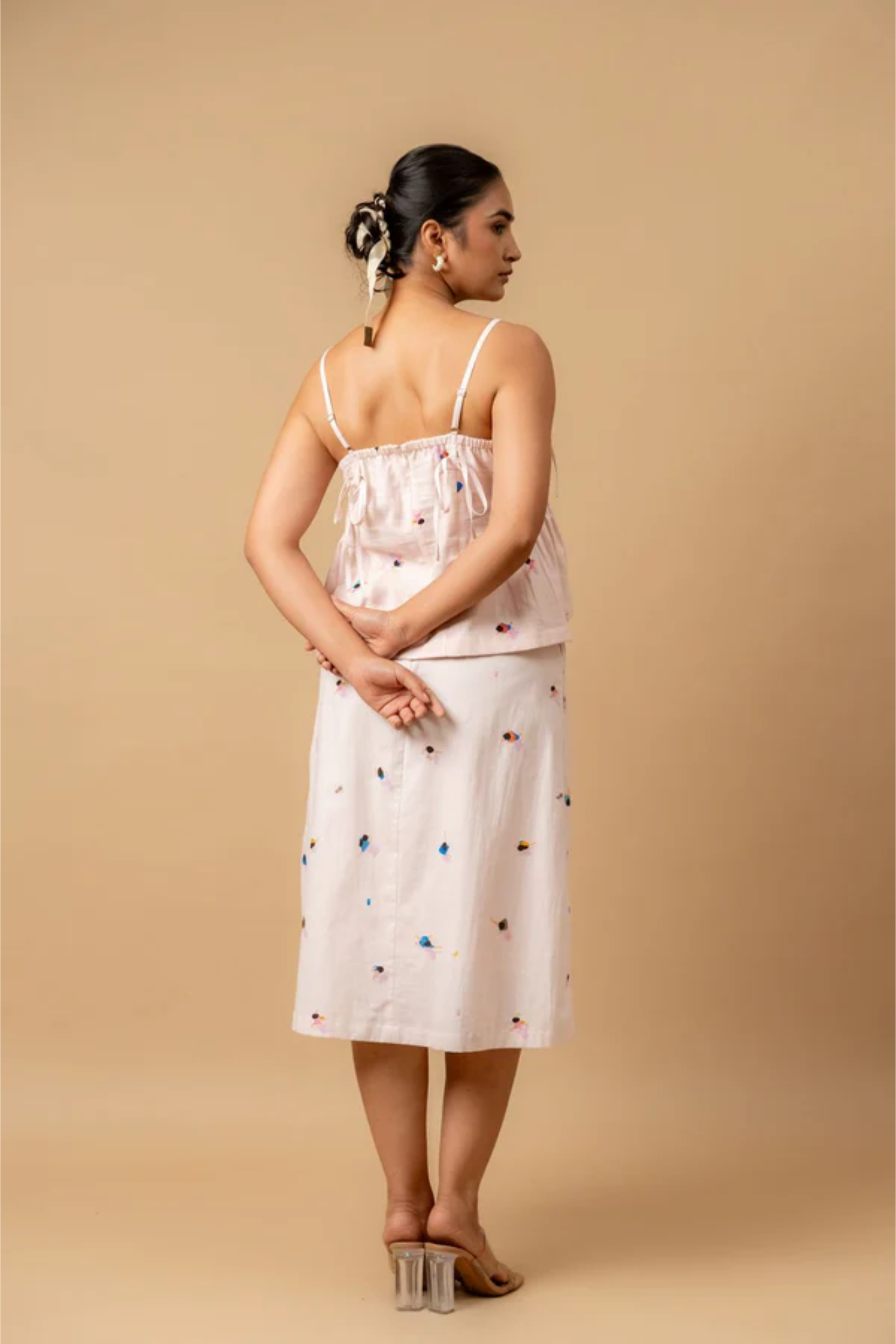 SUNHAT SPELL PRINTED TOP