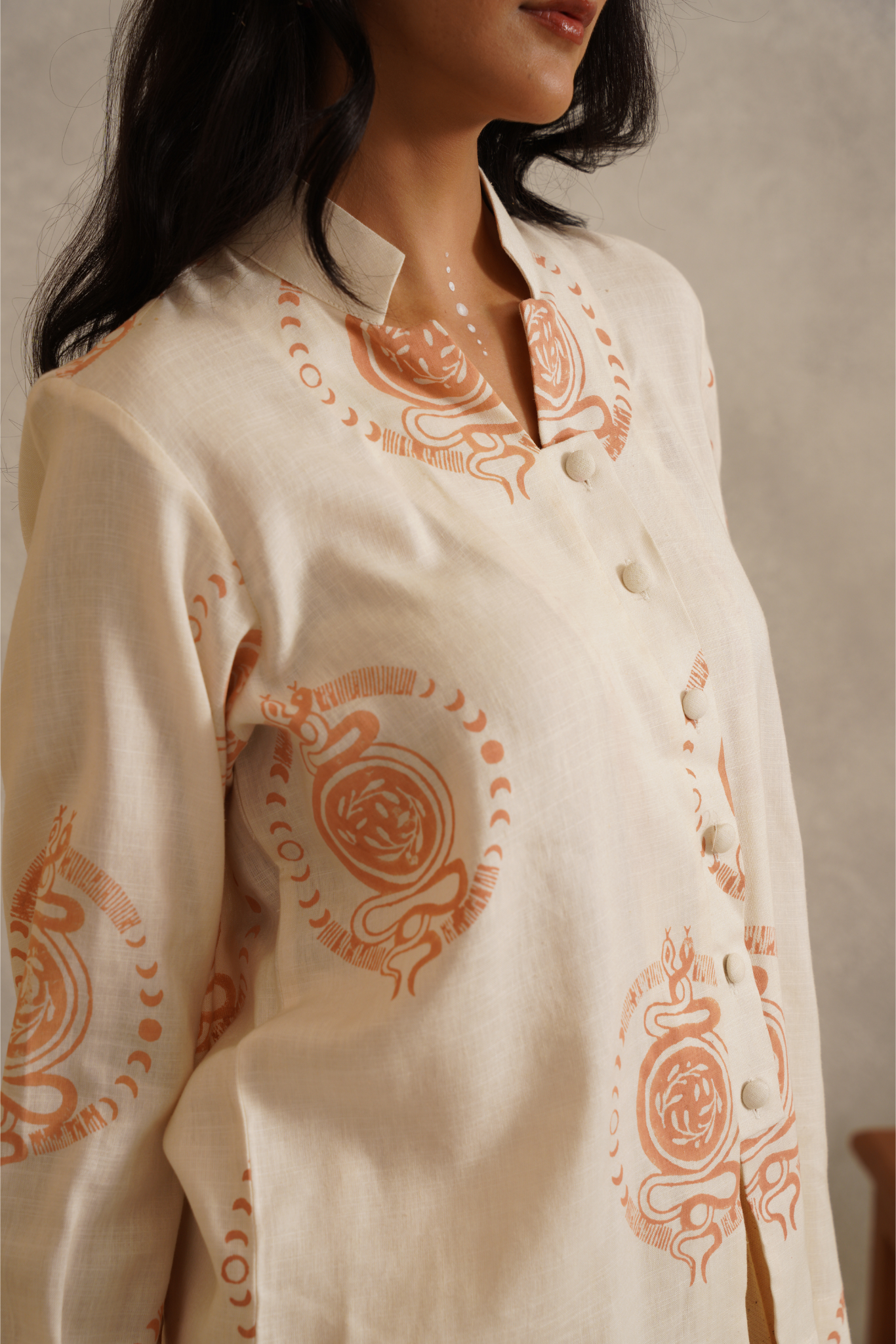 Anchor Shirt - Off - white
