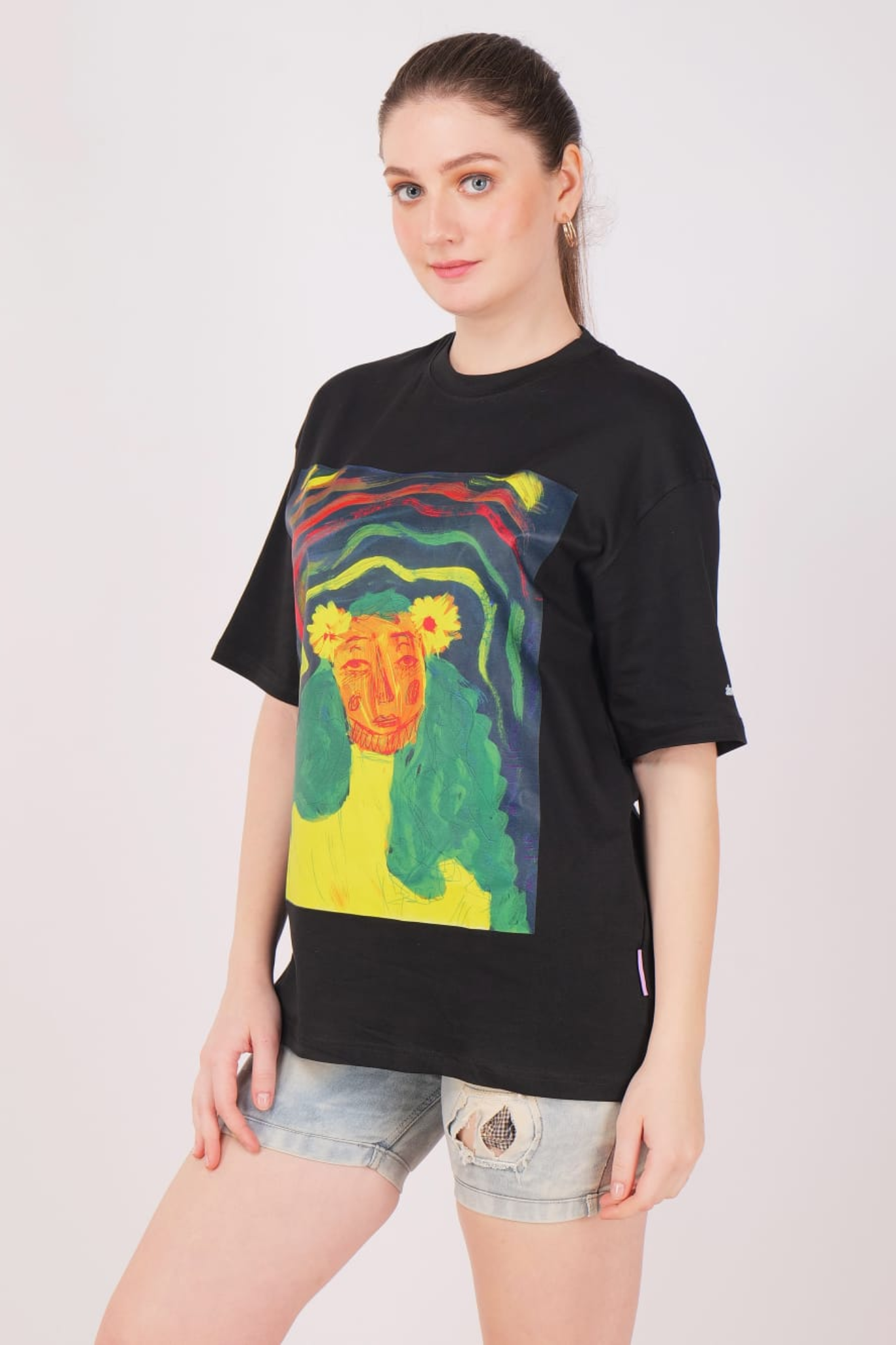 Straight Outta Gallery | Oversized Aesthetic T-shirt