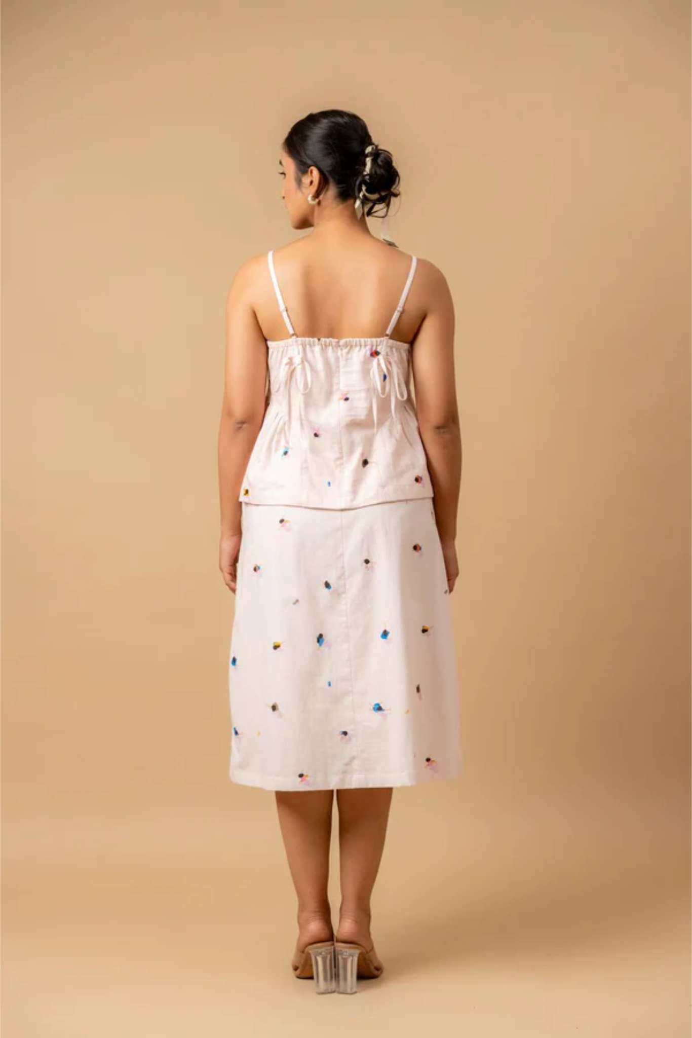 SUNHAT SPELL PRINTED TOP