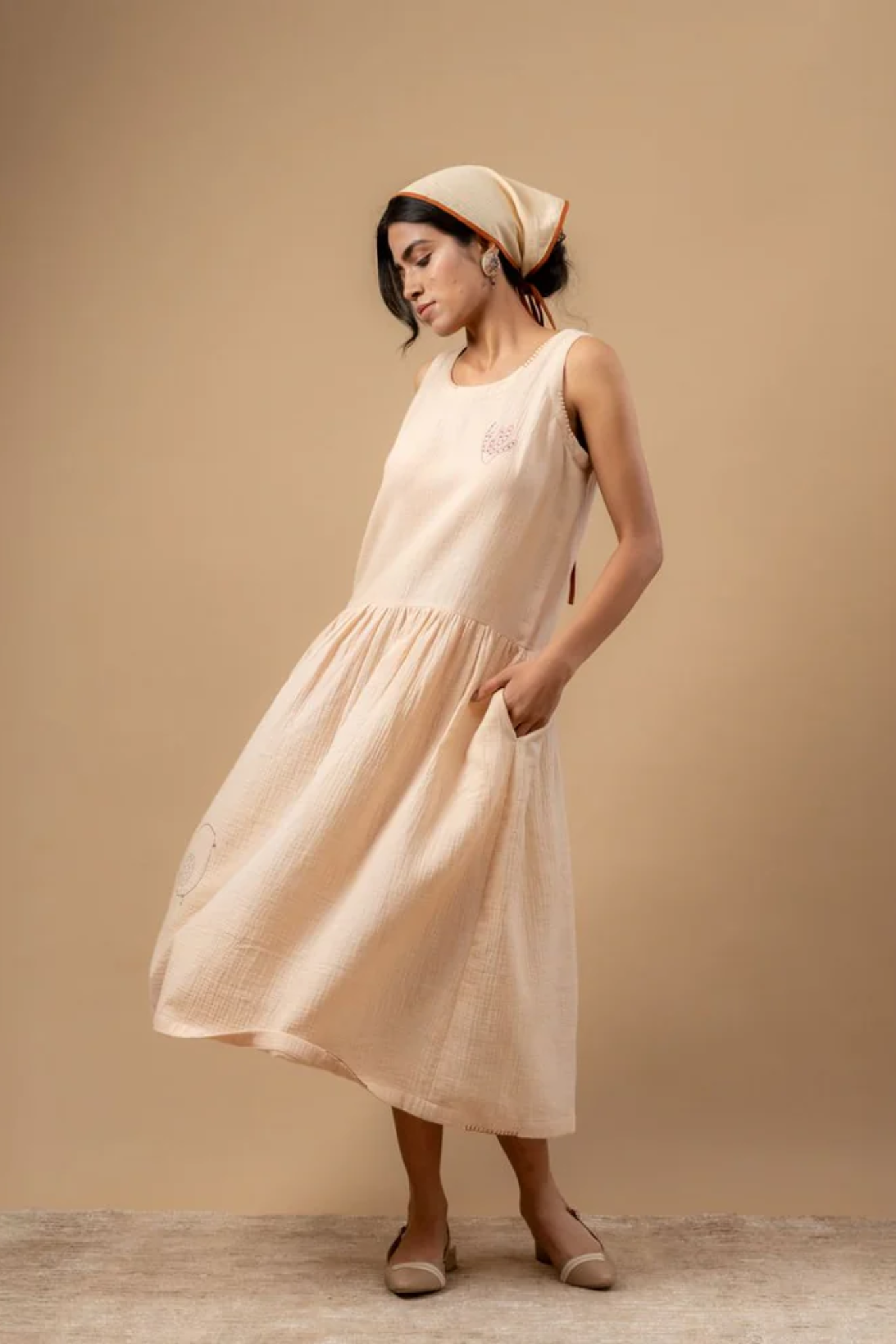 SUSAN DROP WAIST DRESS