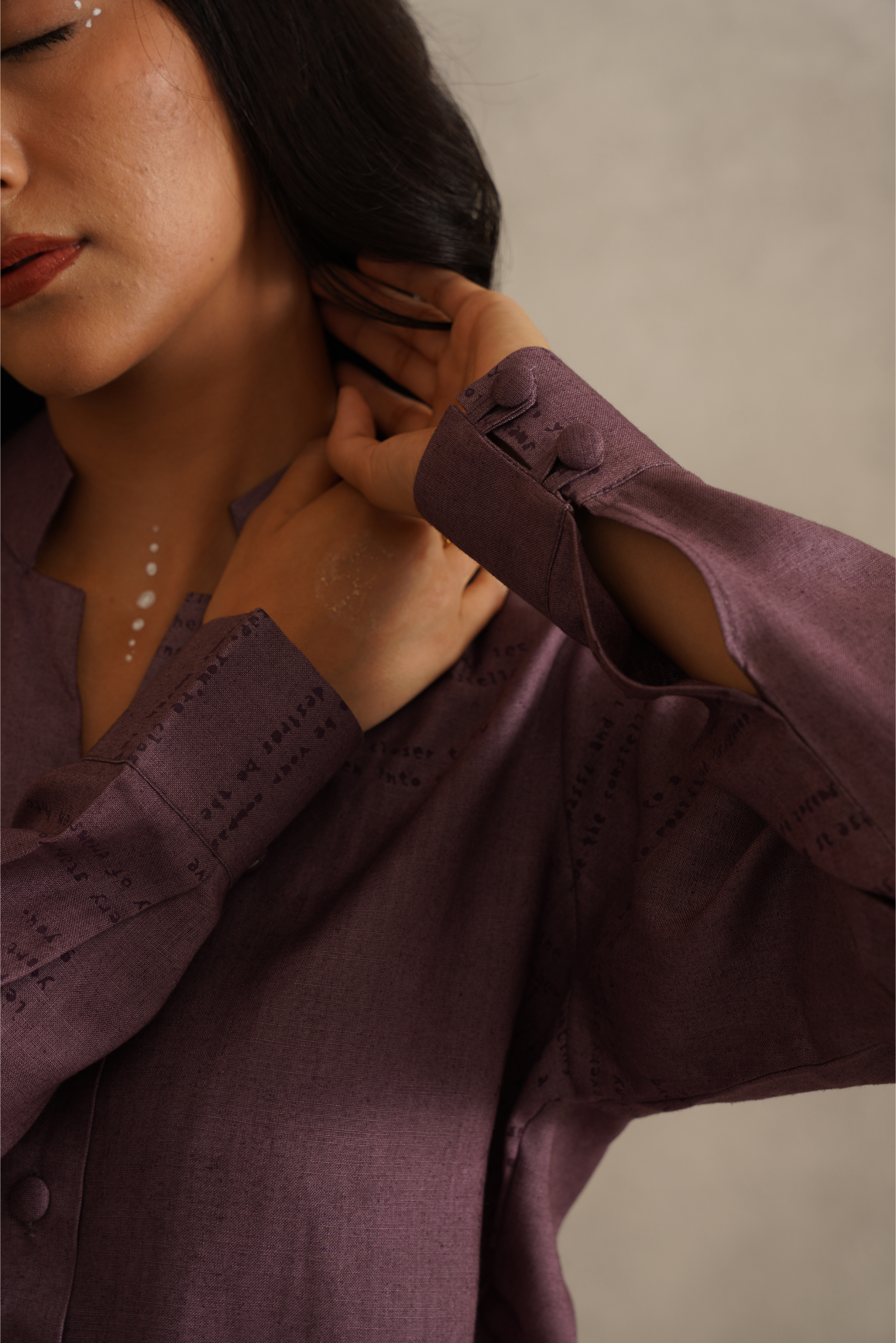 Anchor Shirt - Purple