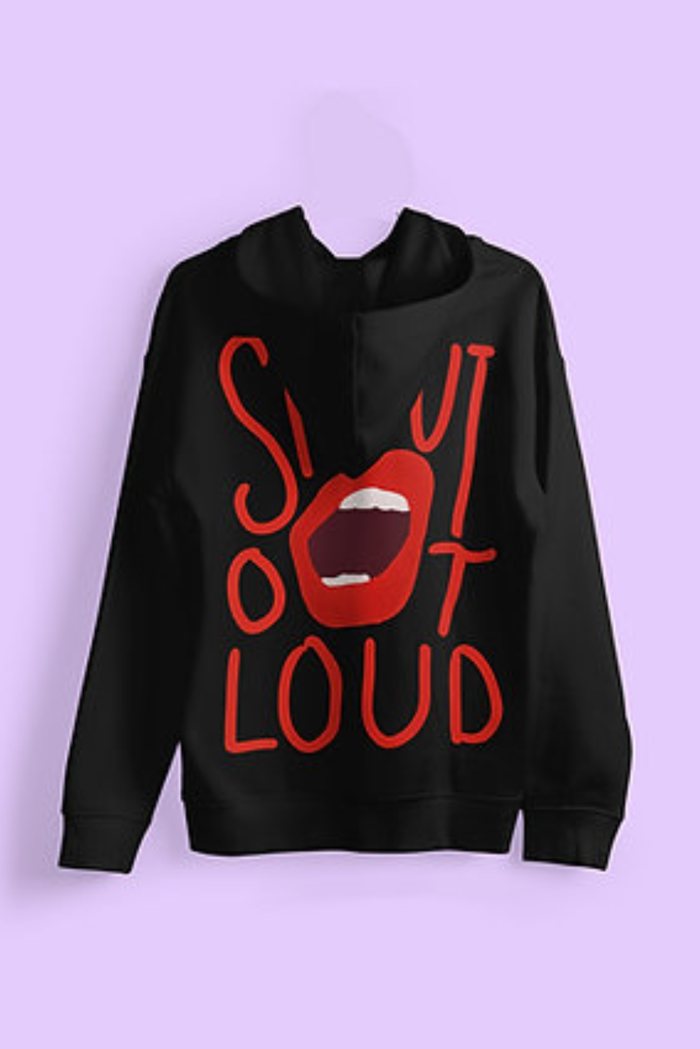 Shout Out Loud- Unisex Hoodie