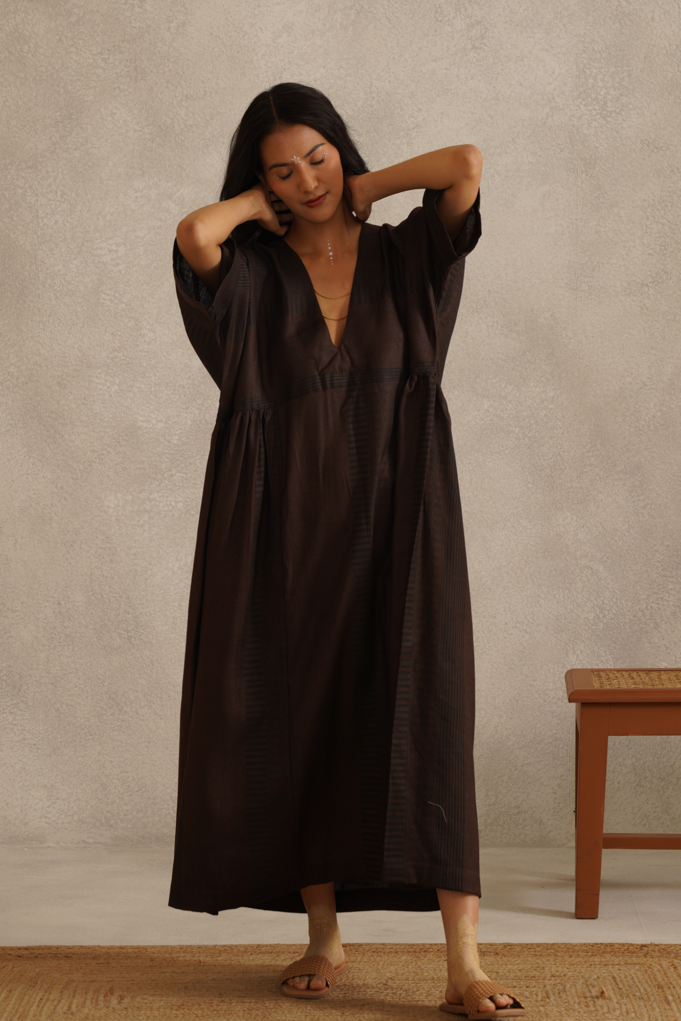 Harmony Dress - Brown