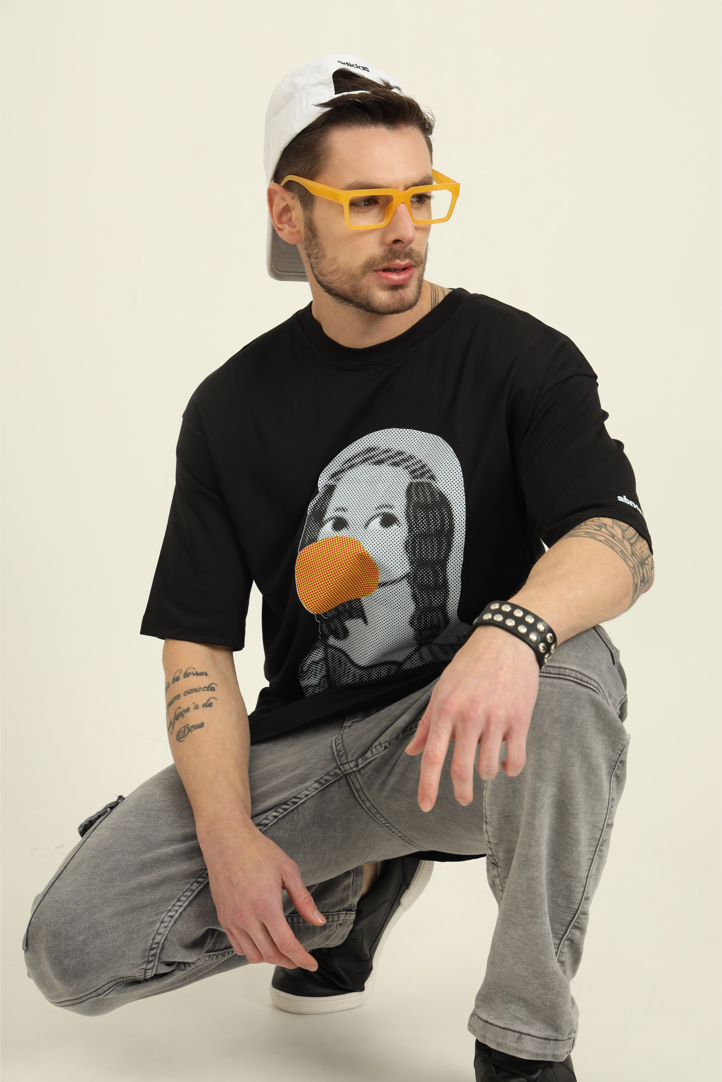Monalisa-Mono Oversized Unisex T-shirt