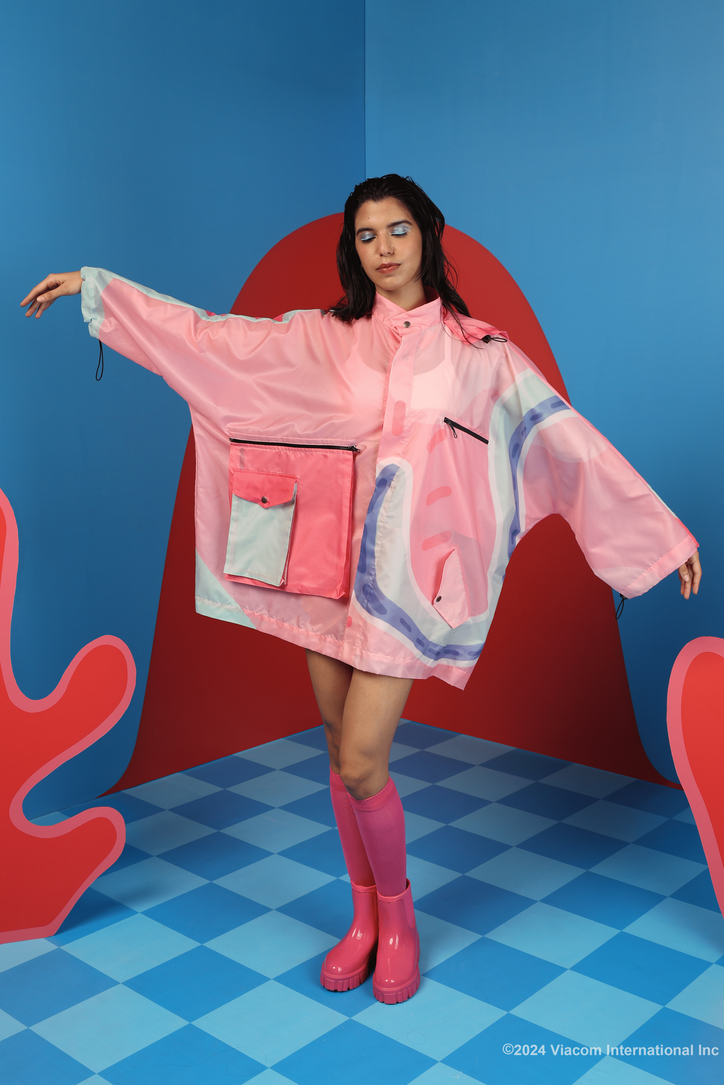 Aching Tentacles Raincoat