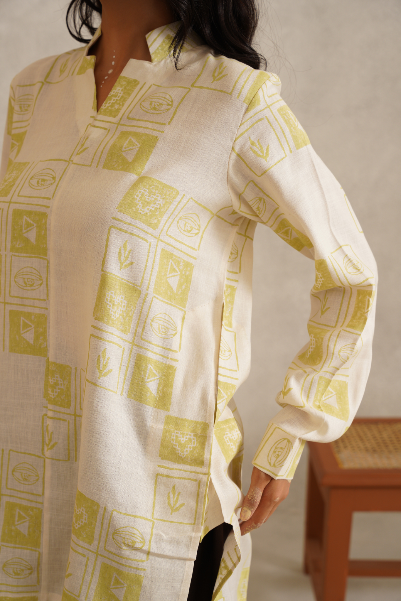 Resilience Kurta - Cream White