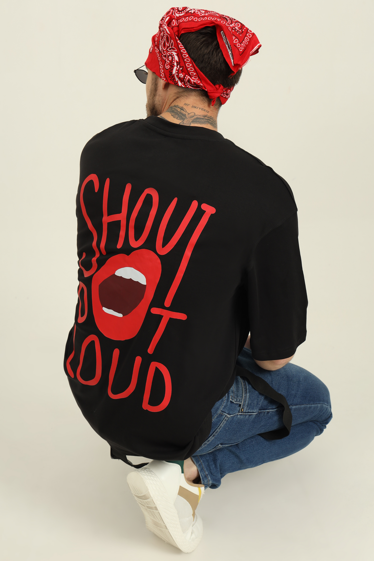 Shout Out Loud Oversized Aesthetic T-shirt