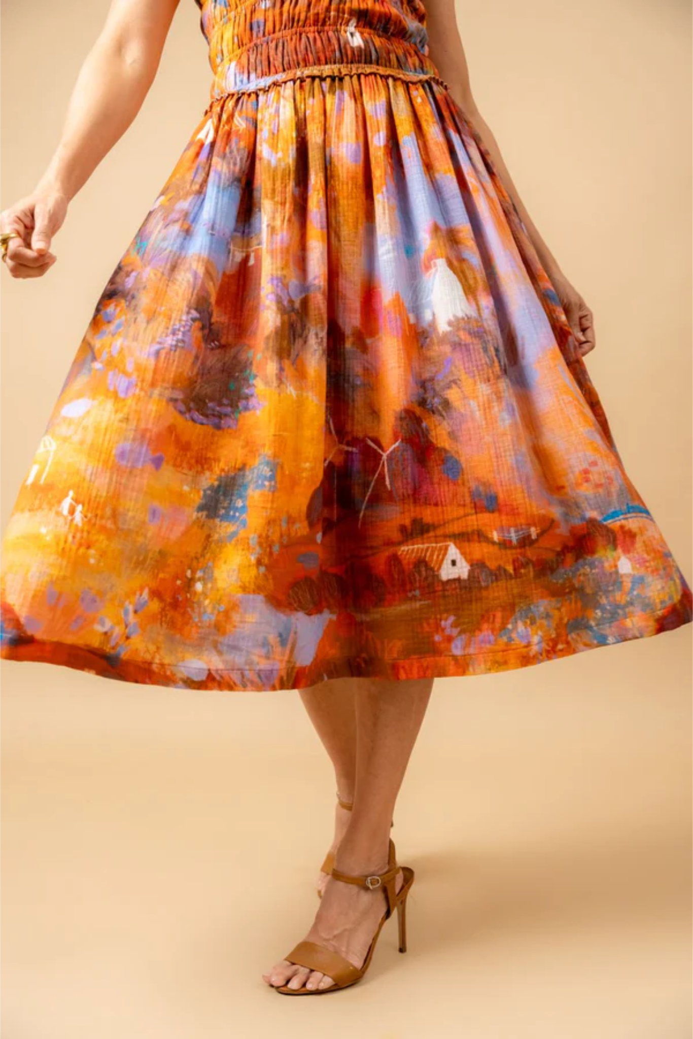 MIDSUMMER SMOCKED DRESS