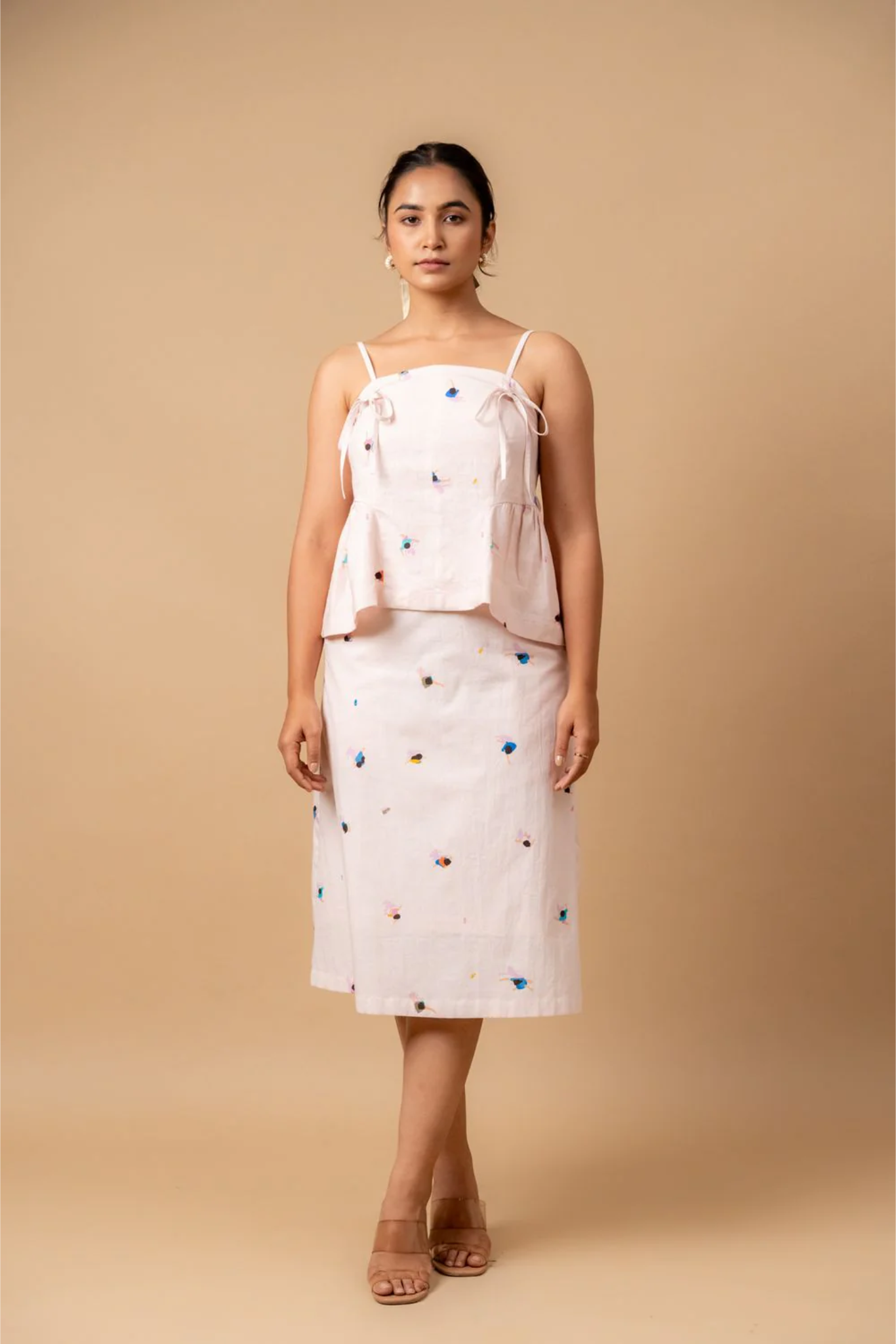 SUNHAT SPELL PRINTED TOP