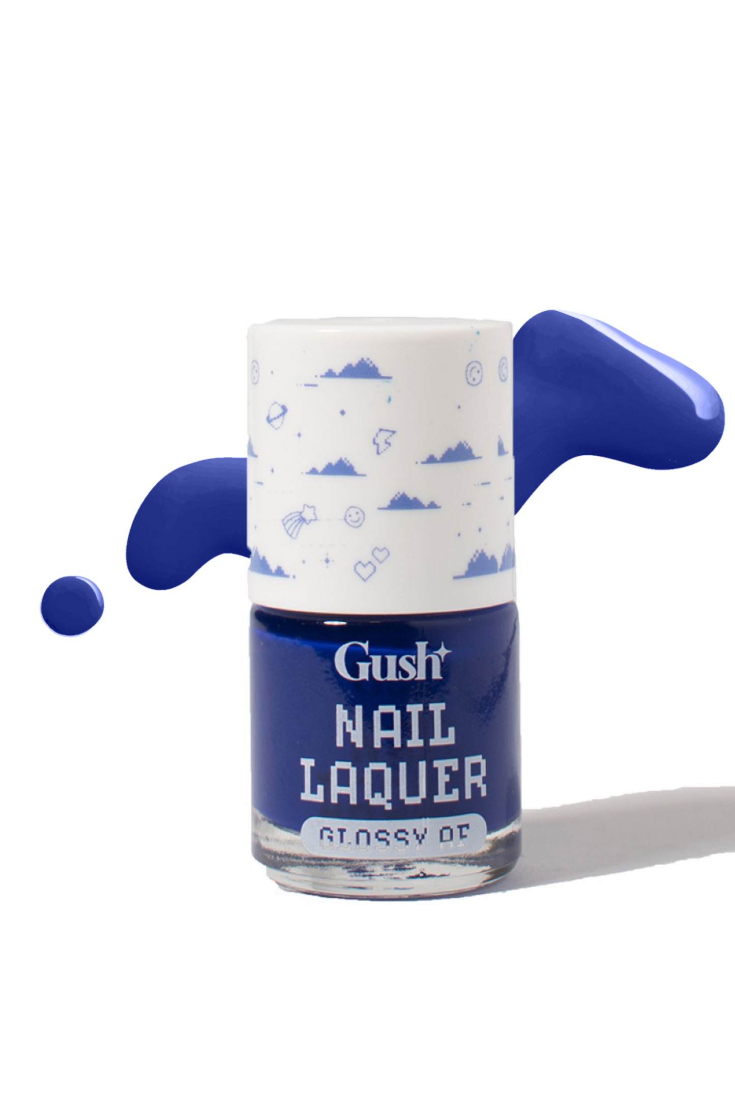 Gush Beauty Nail Lacquer - Berry Blue