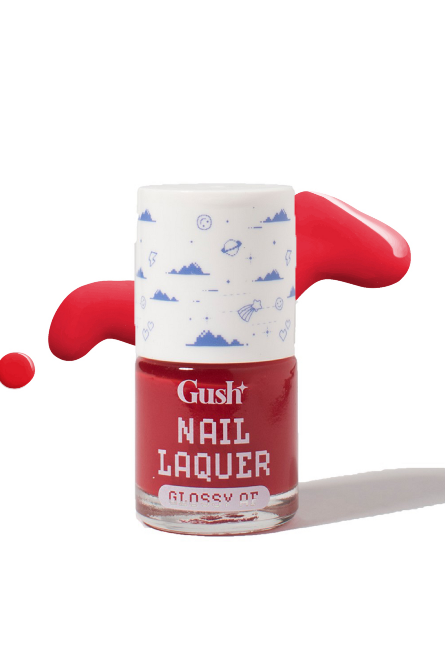 Gush Beauty Nail Lacquer - Peppermint Swirl