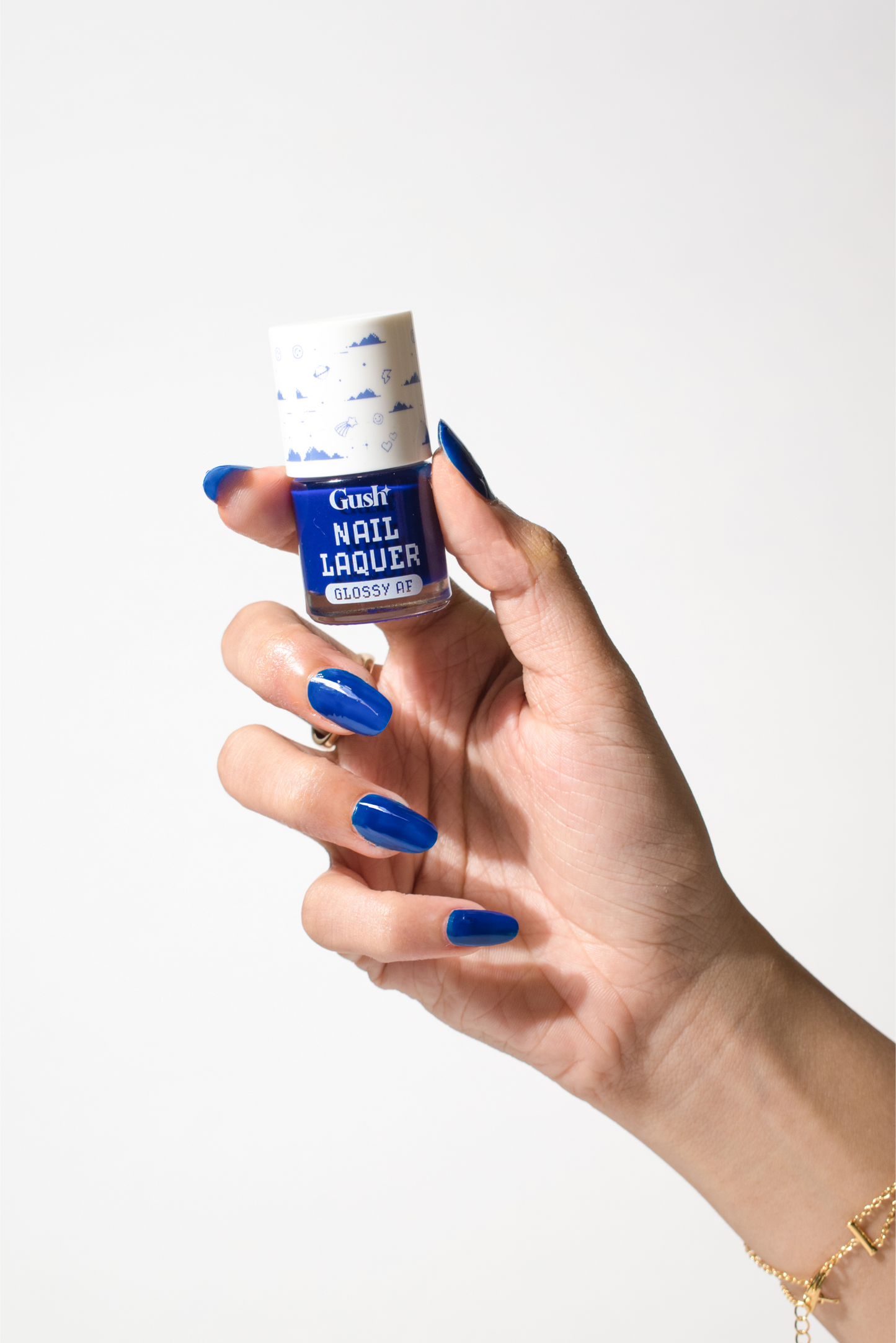 Gush Beauty Nail Lacquer - Berry Blue