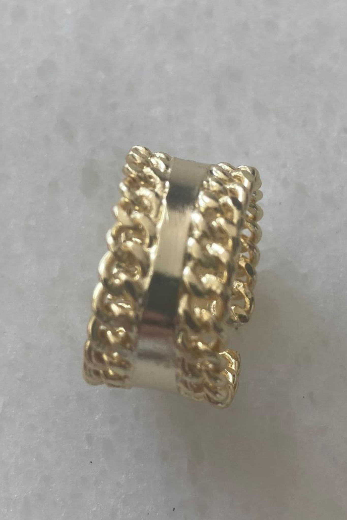 DOUBLE CHAIN RING