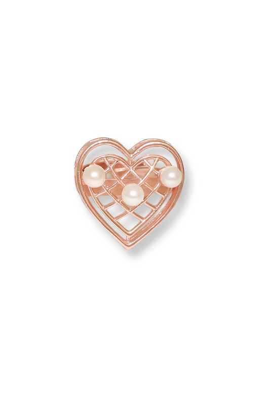 Heart Beat Hue Ring - Rosegold