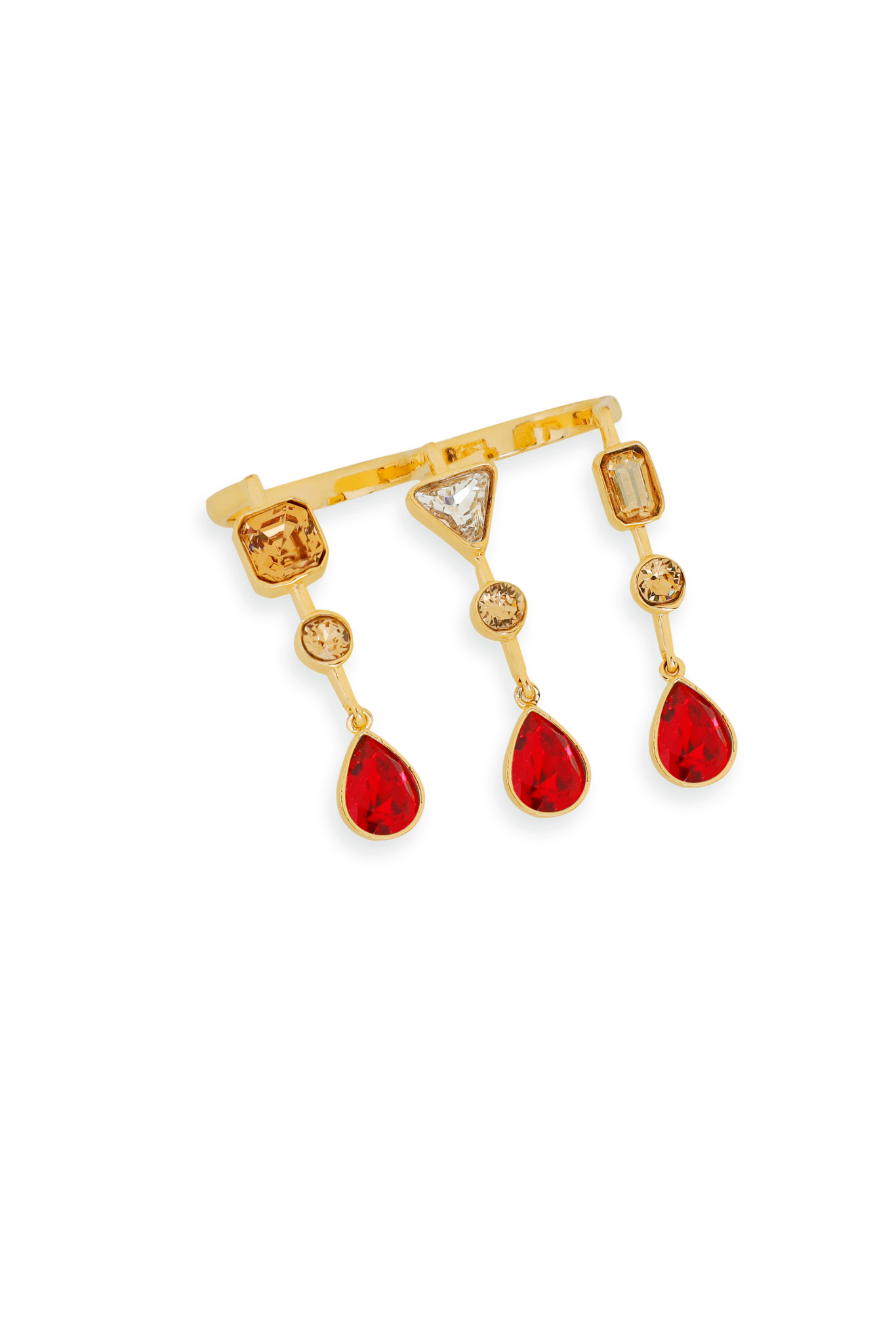 The Sculpture Ring - Red