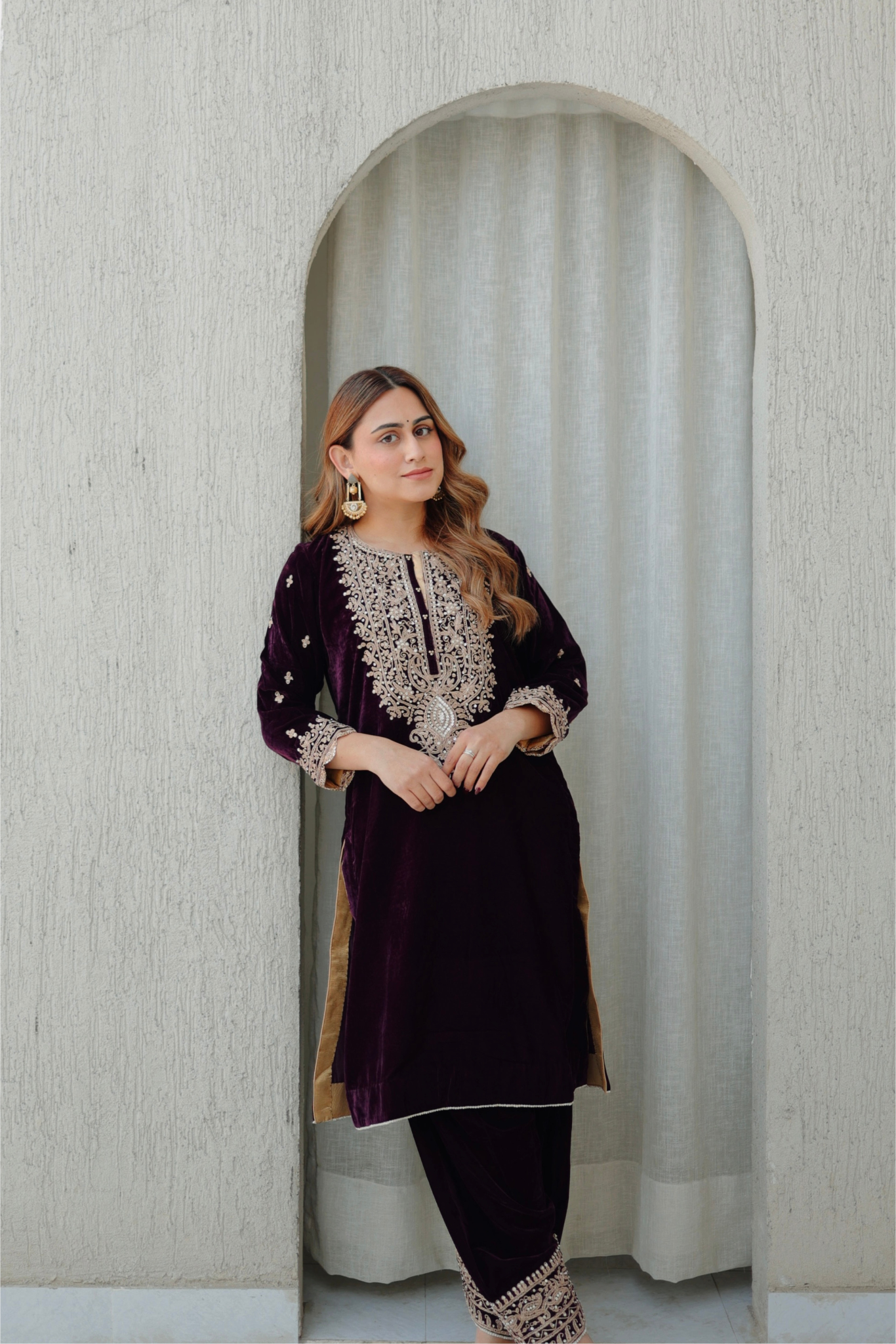 Naima - Short Kurta with Salwar