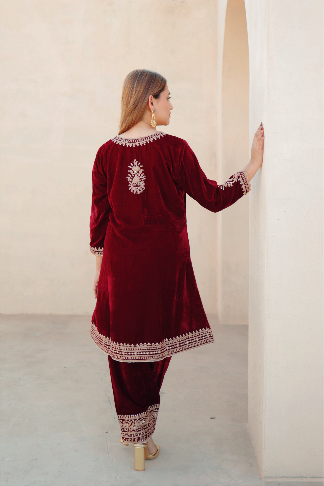 Asiyah - Short Kurta with Salwar