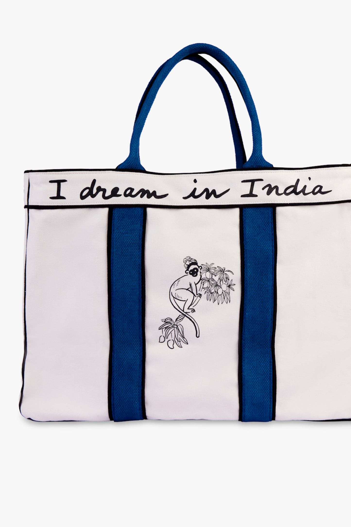 The India Tote - Jodhpur Blue