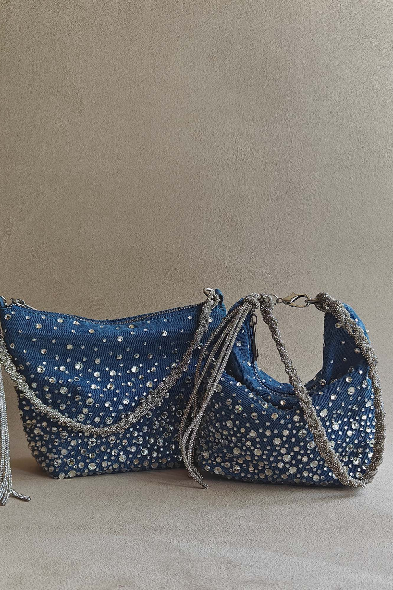 Denim Hobo Bag