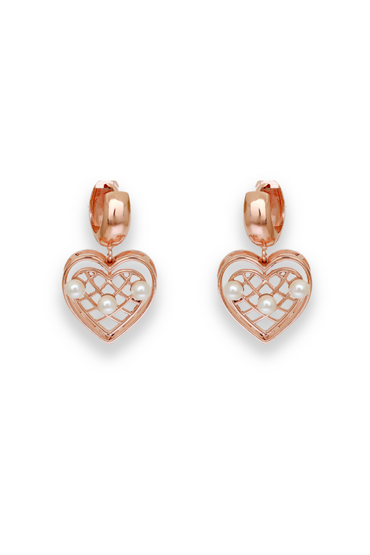 Melodic Muse Earrings - Rosegold