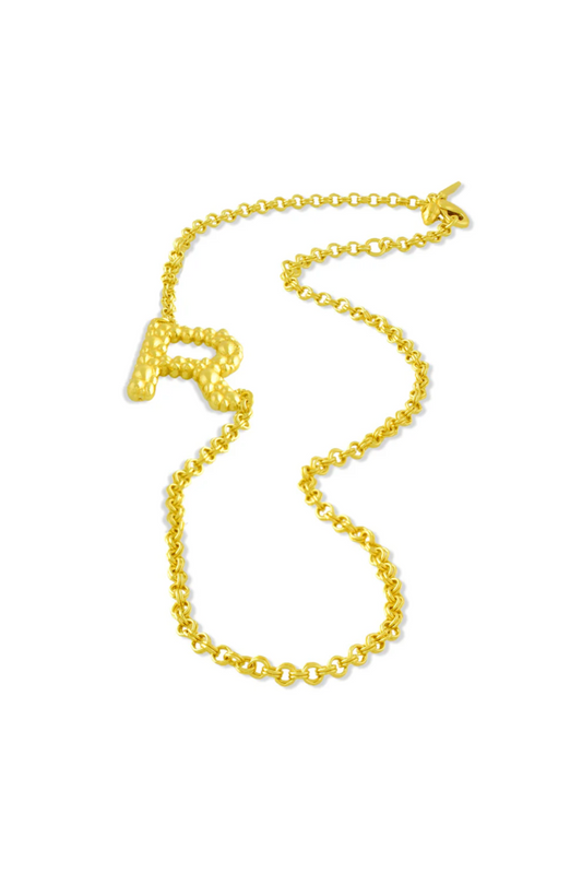 Initial Own Necklace - R