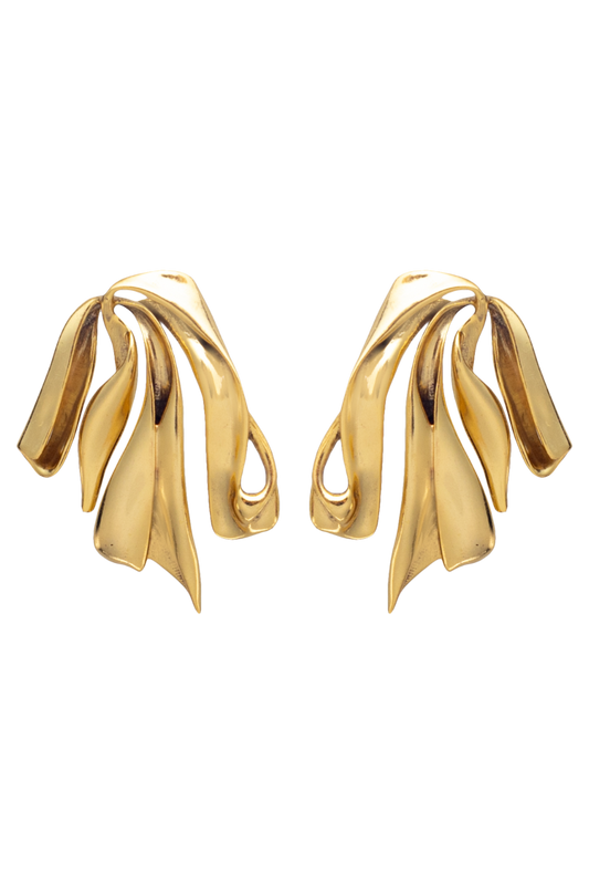 SILK DRAPE EARRINGS