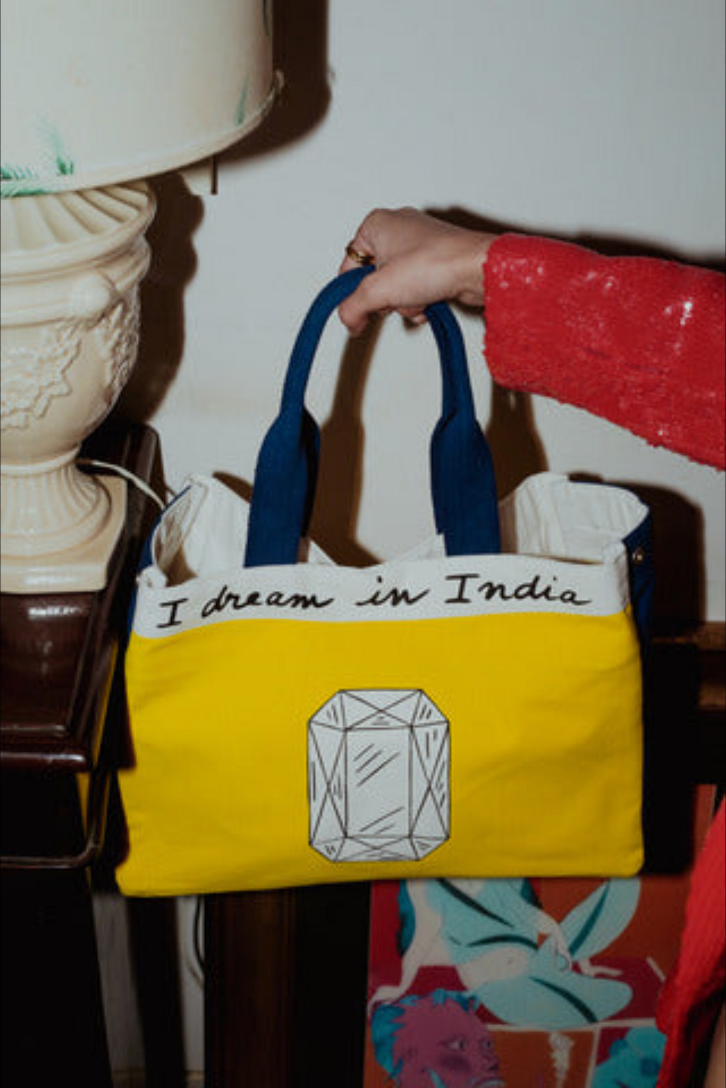 The Jaipur Tote- Citrine