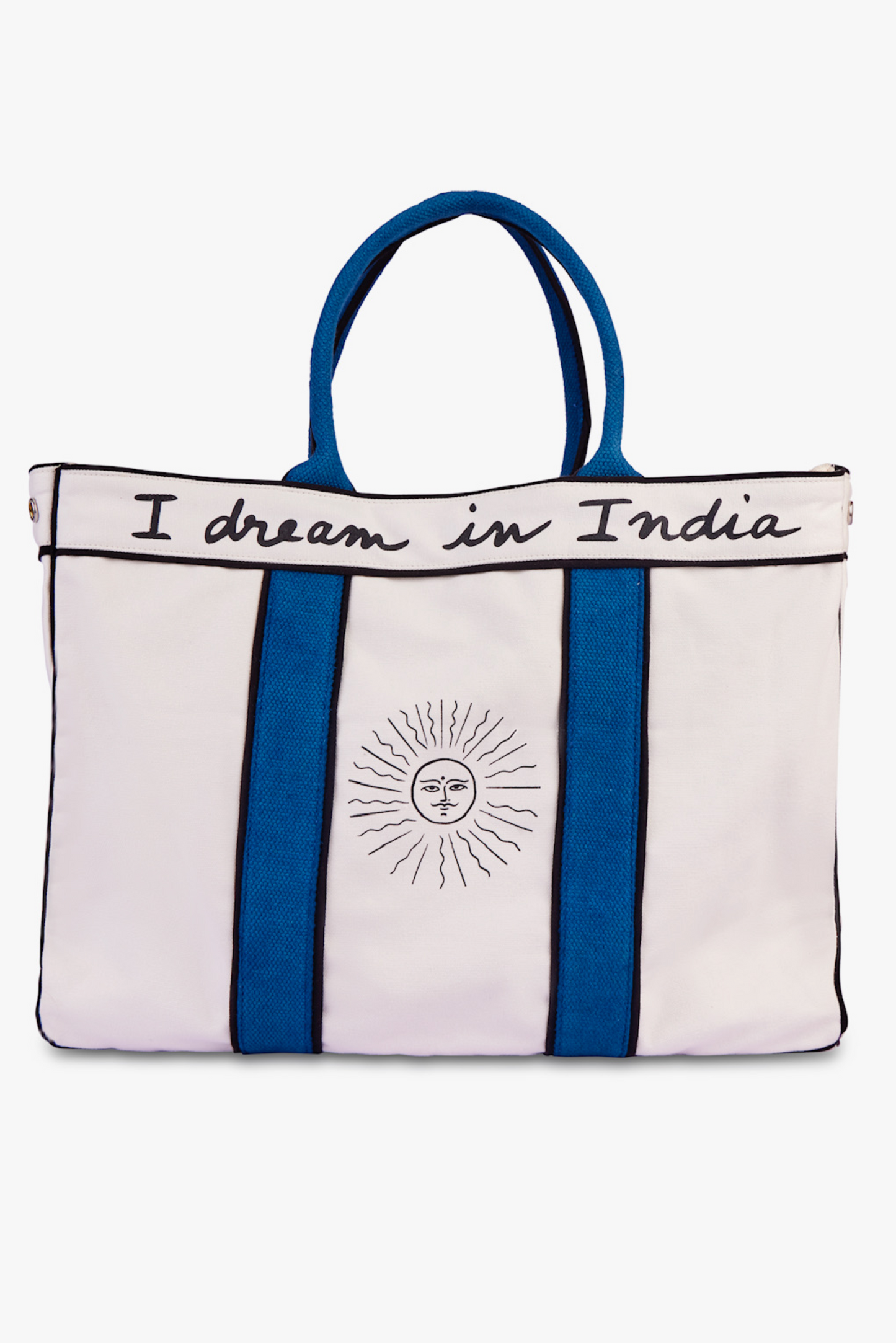 The India Tote - Jodhpur Blue