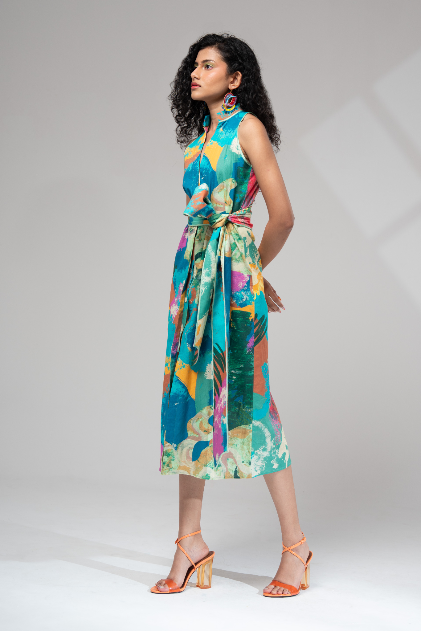 Bay Tie Up Dress