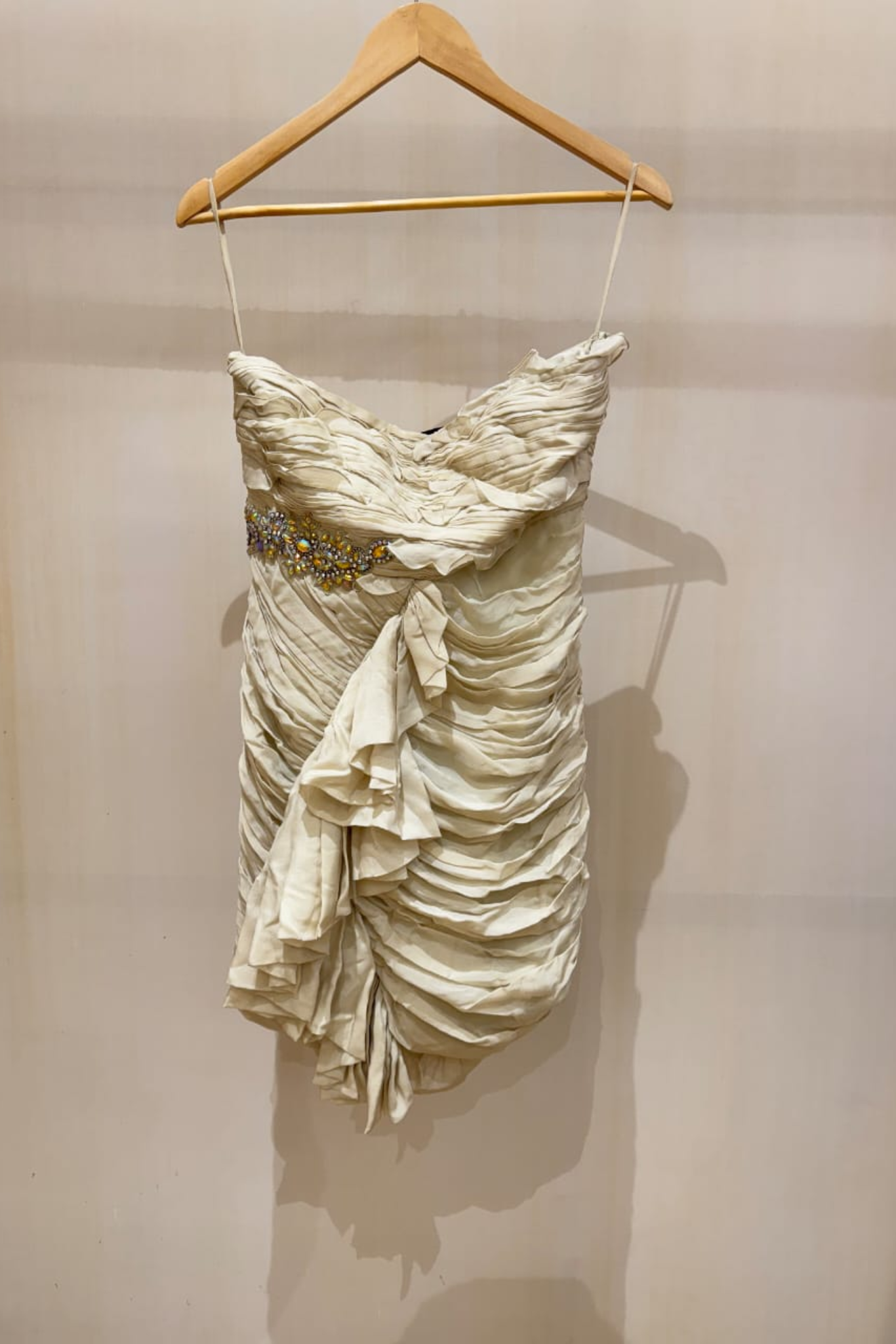 FUCIA OFFWHITE DRESS