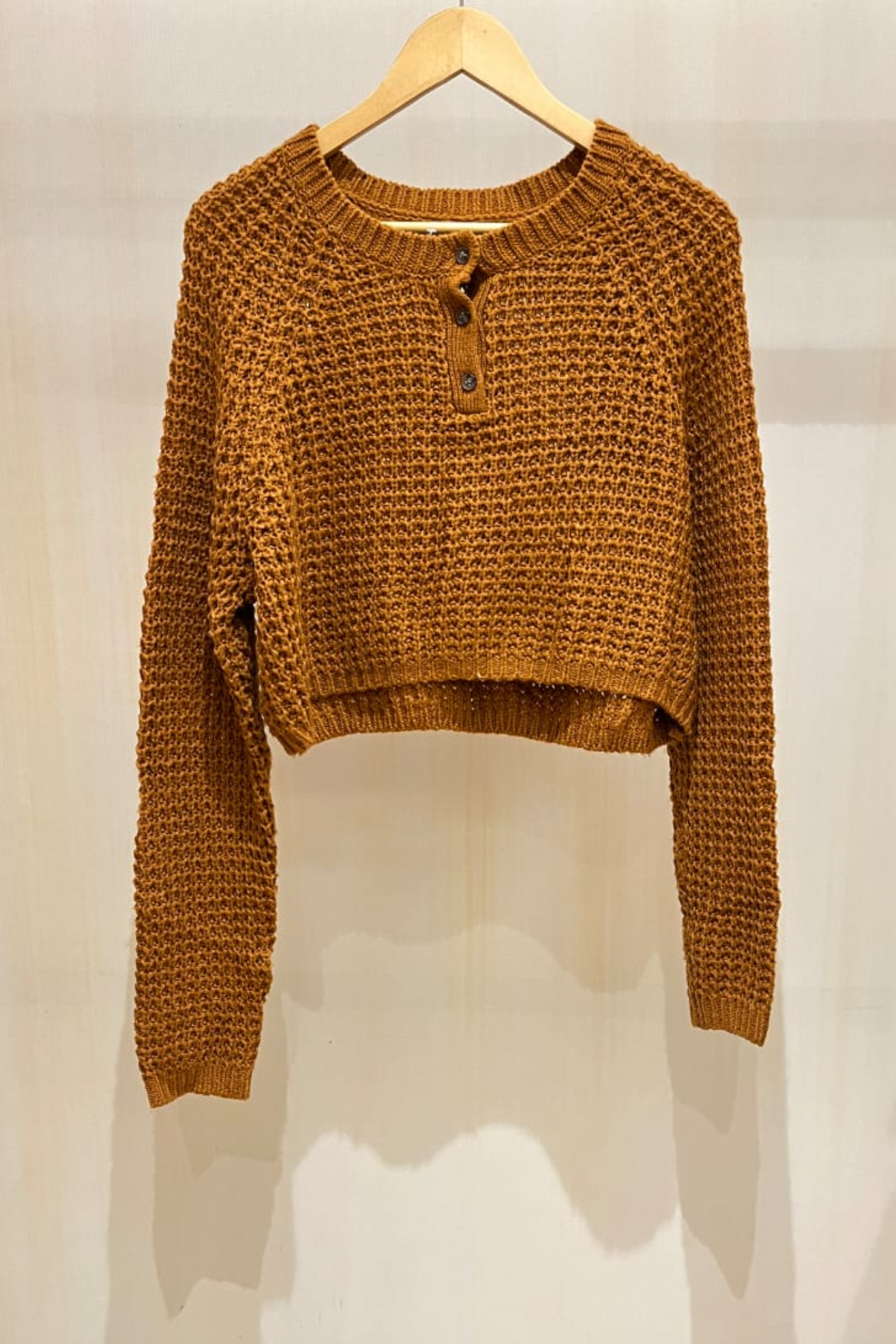 BROWN CARDIGAN