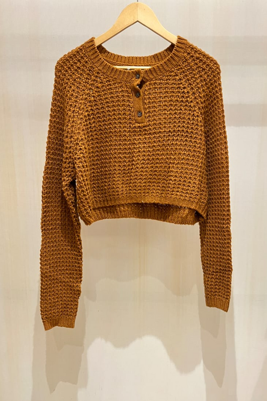 BROWN CARDIGAN