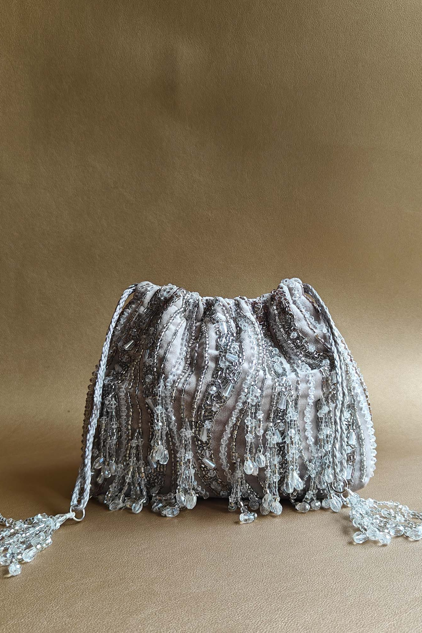 Pouch Bag - Silver Grey