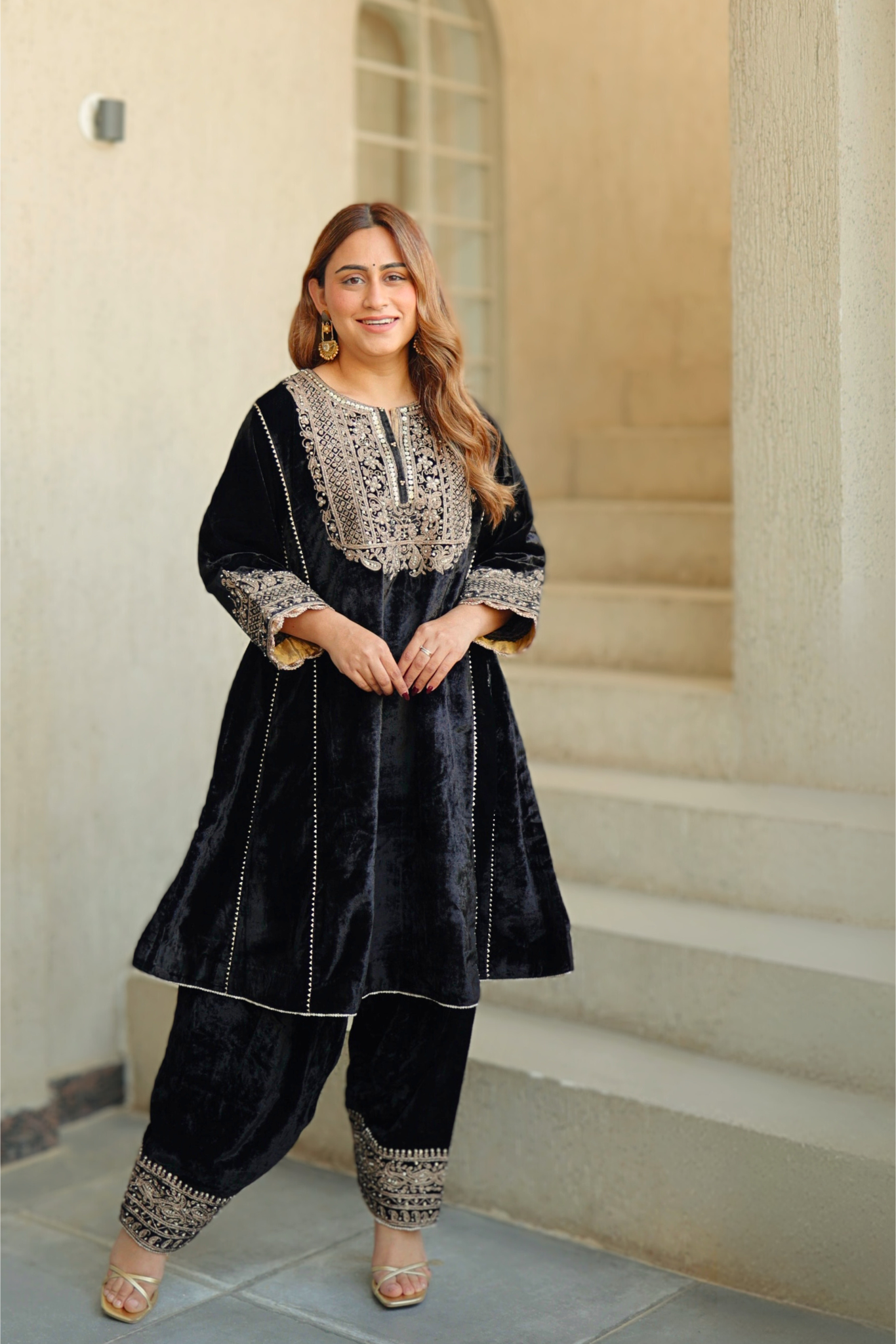 Ayat - Short Kurta with Salwar