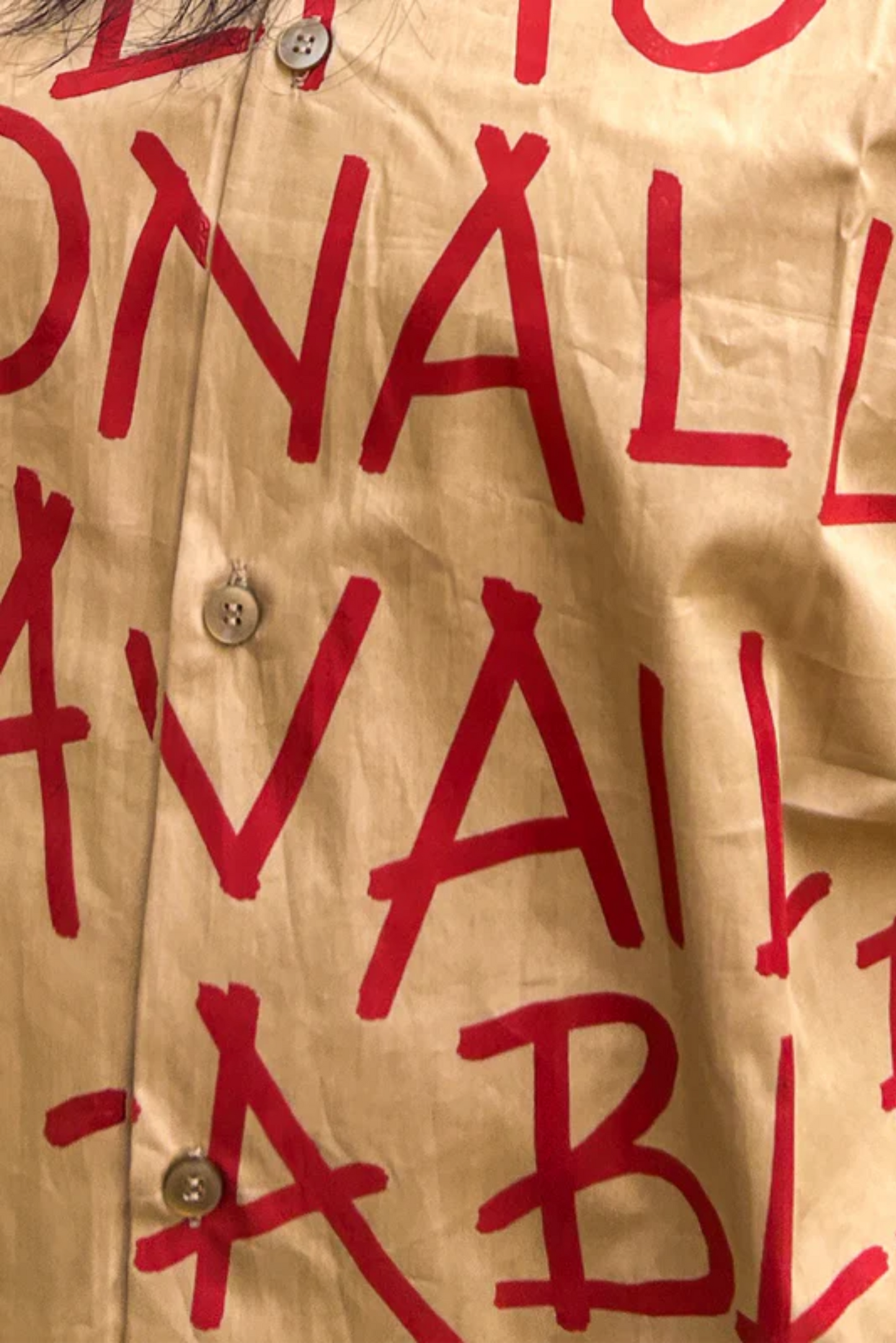 The Emotionally Available Shirt (Beige)