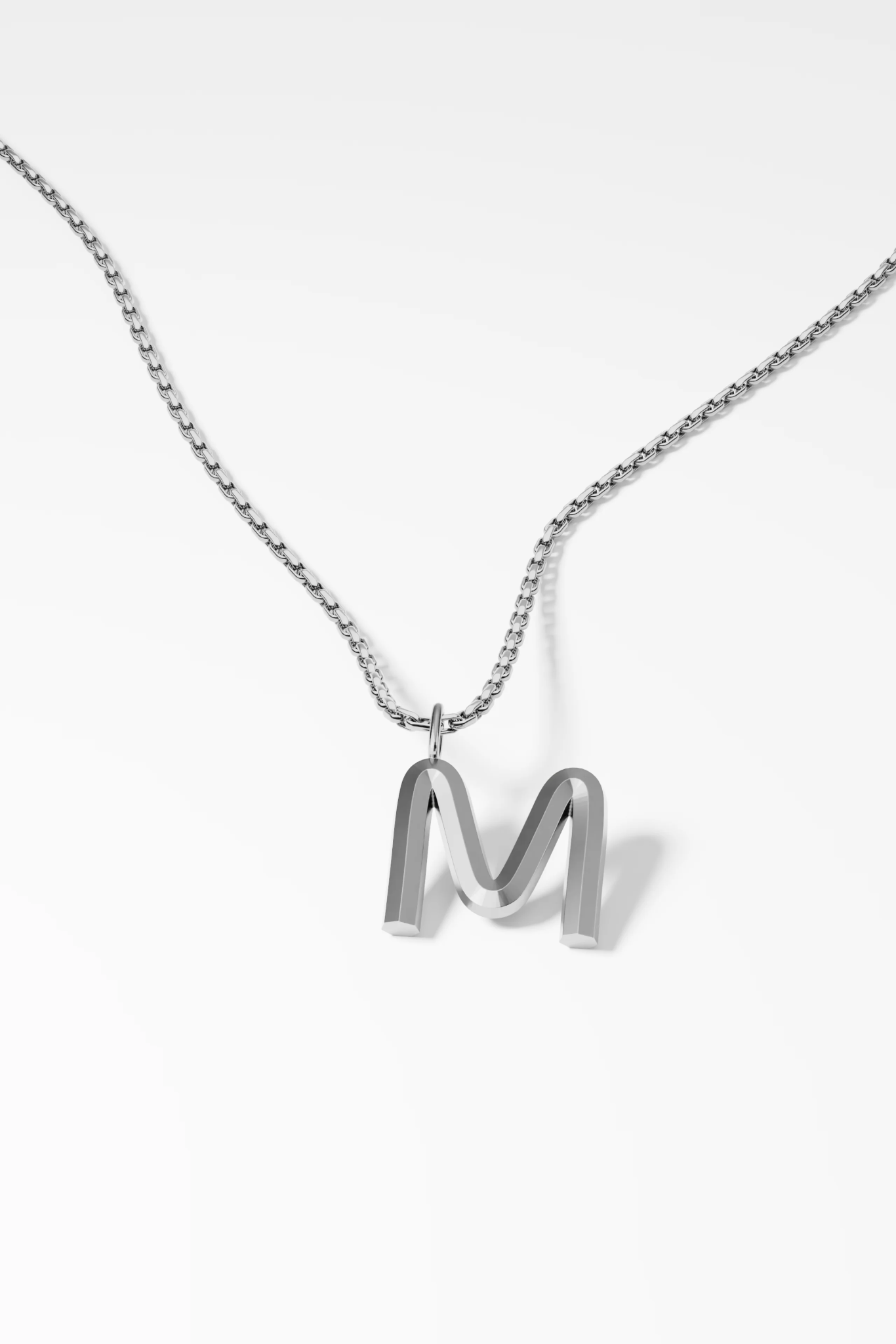 Bold Letter Necklace - M