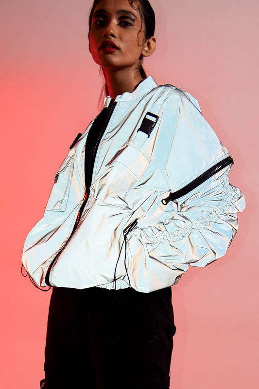 Convertible Unisex Reflective Jacket