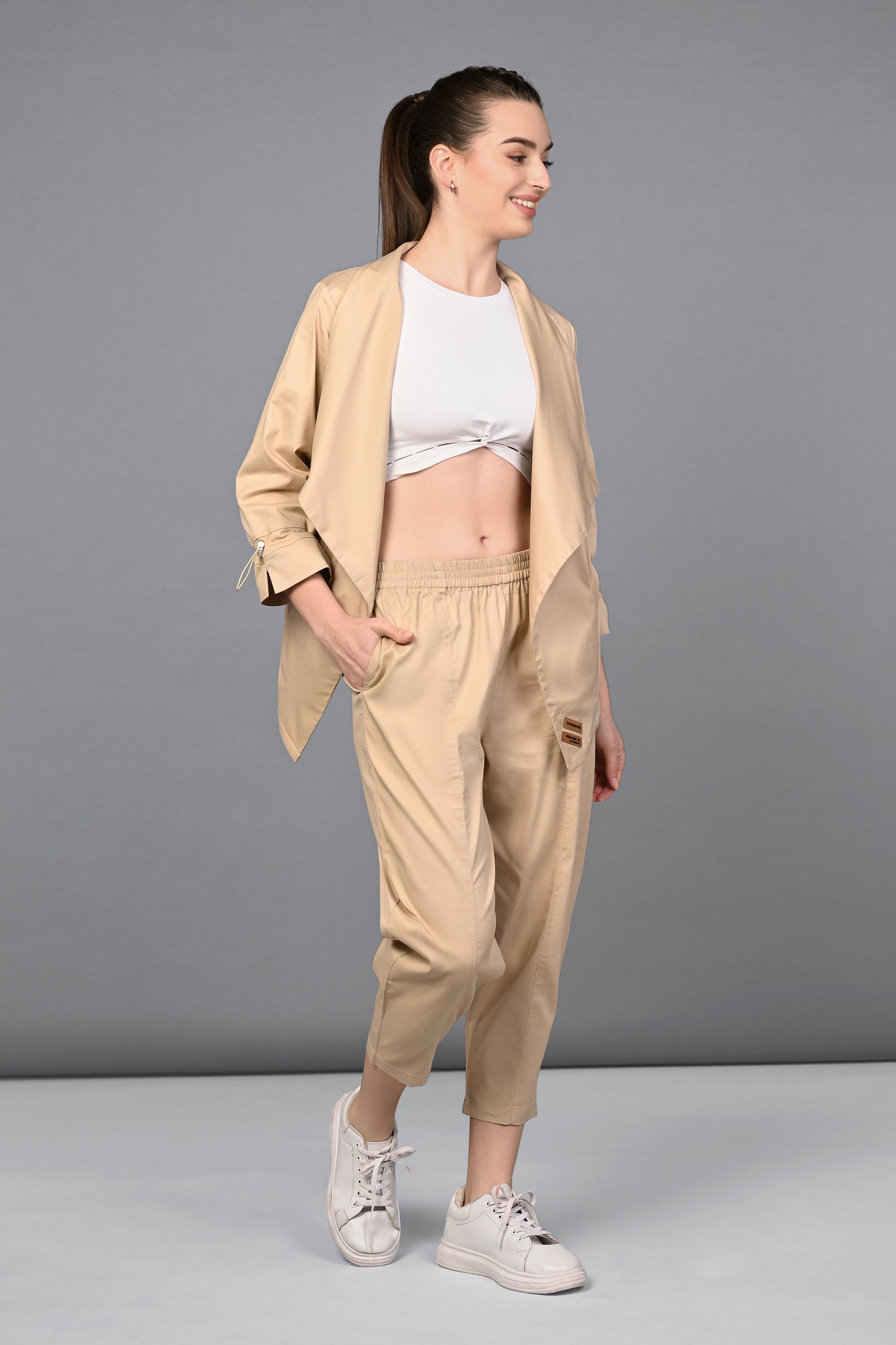 Timeless Brilliance Beige Co-Ord Set